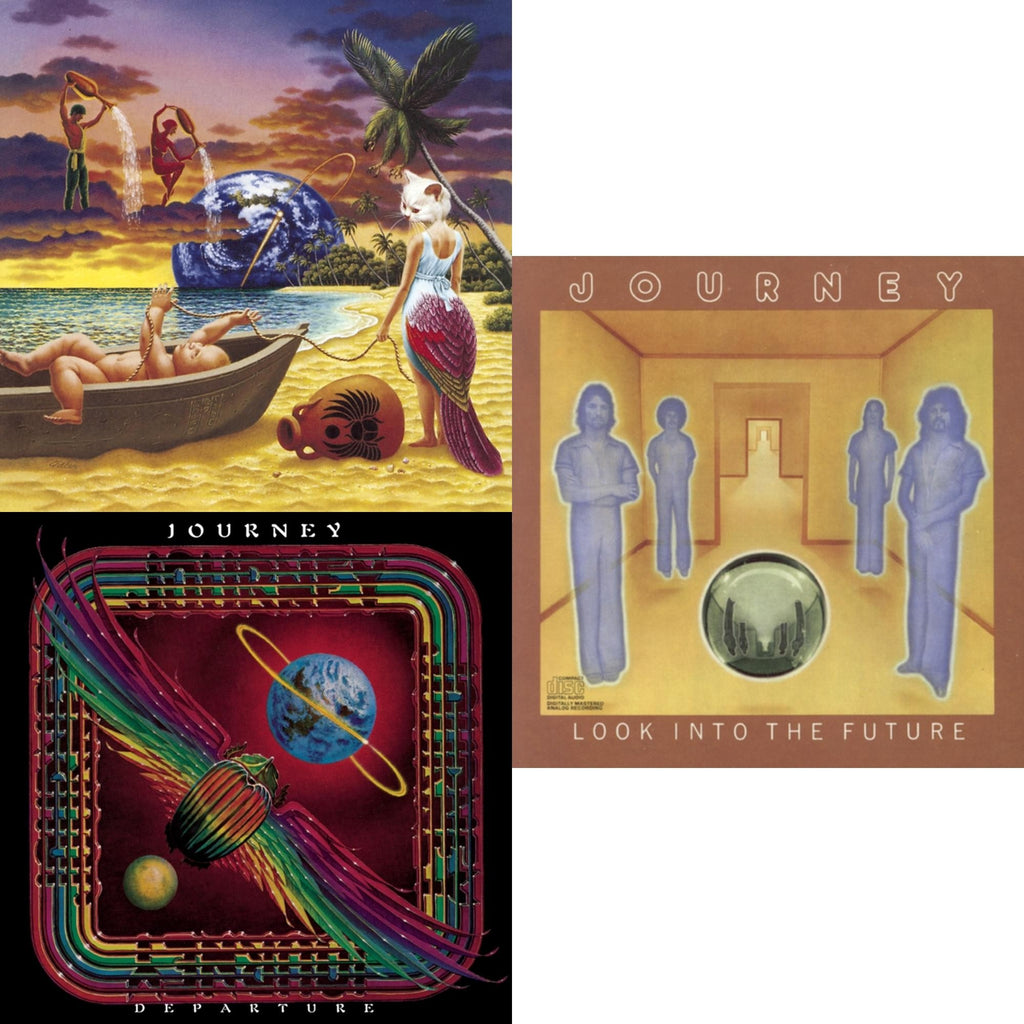 Journey - Look Into The Future & Trial By Fire & Departure - CD Bundle
