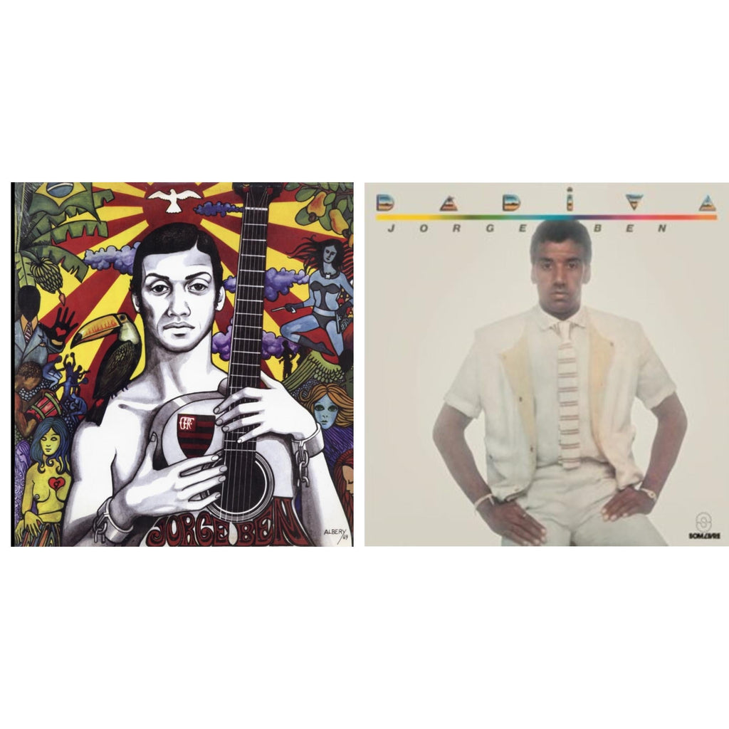 This is a 2 LP Vinyl SKU bundle.
1.This LP Vinyl is brand new.Format: LP VinylMusic Style: BossanovaThis item's title is: Jorge Ben (LP)Artist: Jorge BenLabel: Verve RecordsBarcode: 600753842522Release Date: 10/26/2018
2.This LP Vinyl is brand new.