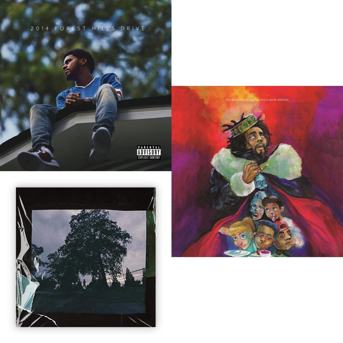 2014 Forest Hills Drive (2LP) (X) & 4 Your Eyez Only & Kod