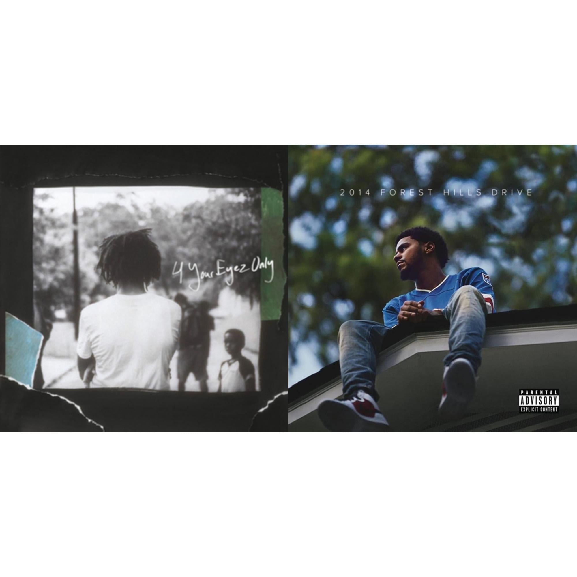 J. Cole - 2014 Forest Hills Drive (2LP) (X) & 4 Your Eyez Only