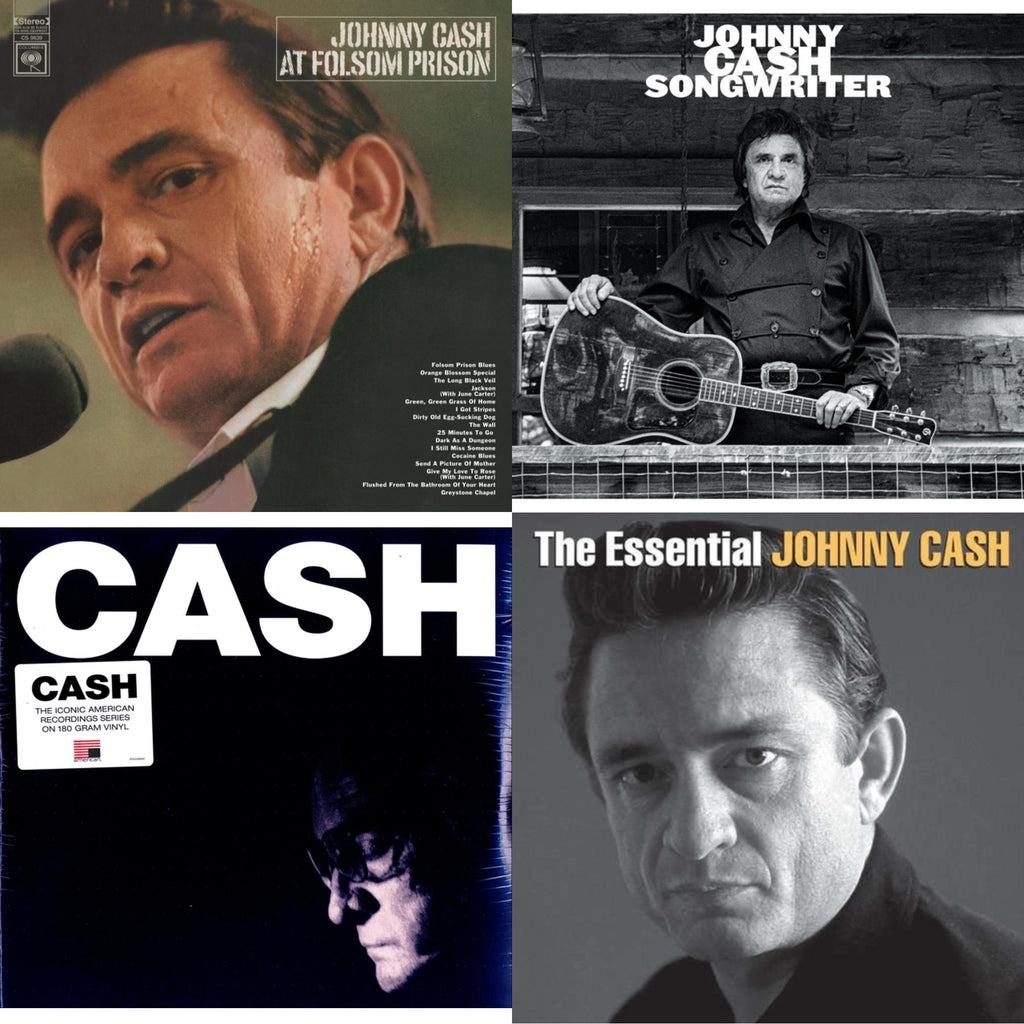 At Folsom Prison & Songwriter & American Iv: The Man Comes Around & Essential Johnny Cash