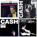 Original Sun Sound Of Johnny Cash (Translucent Violet LP Vinyl) & American Iii: Soitary Man & American Iv: The Man Comes Around & Live From Austin, Tx (Green & Black Marble LP Vinyl/50Th Anniversary)