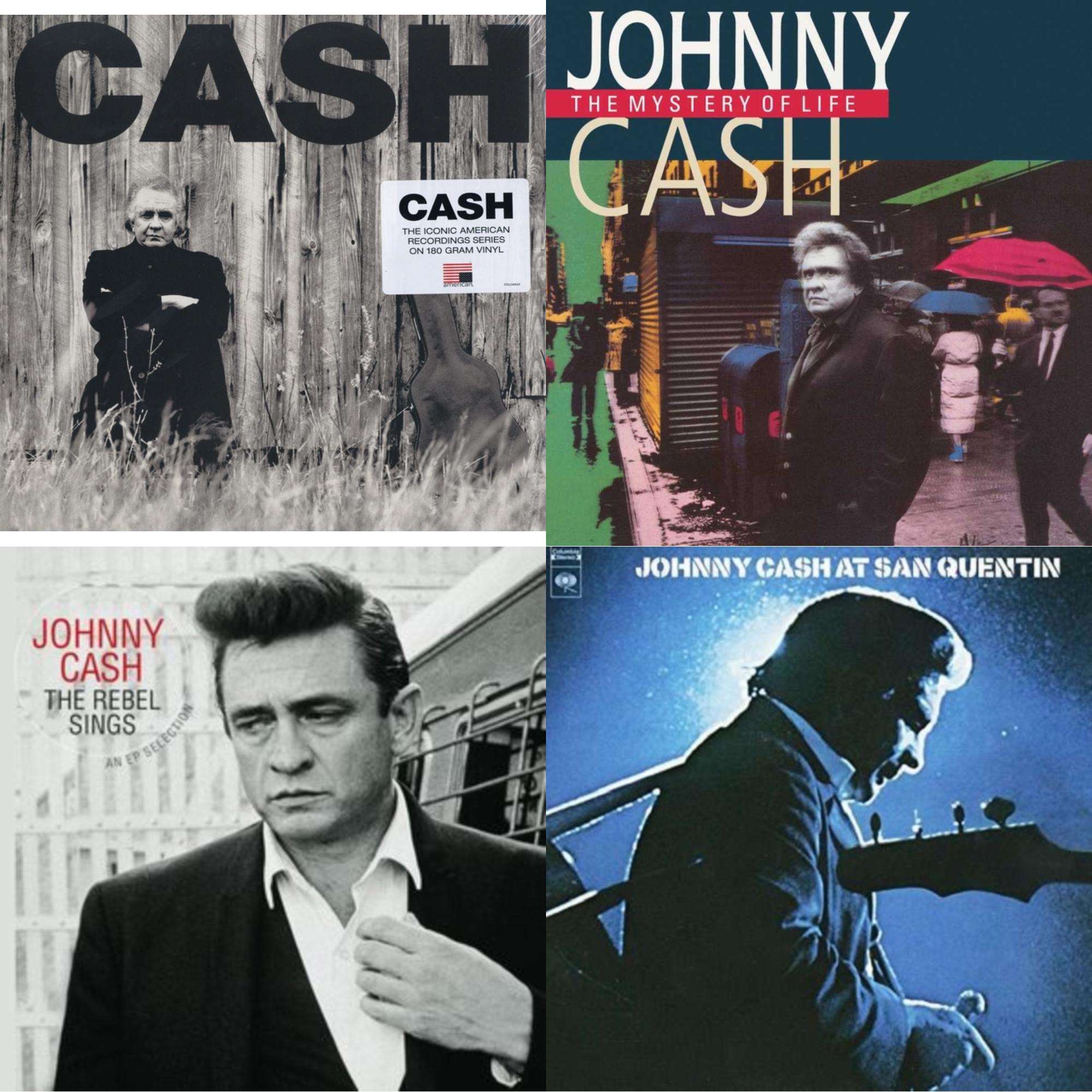 American Ii: Unchained (180G) & Mystery Of Life & Rebel Sings (Crystal Clear & Solid Silver LP Vinyl) & At San Quentin
