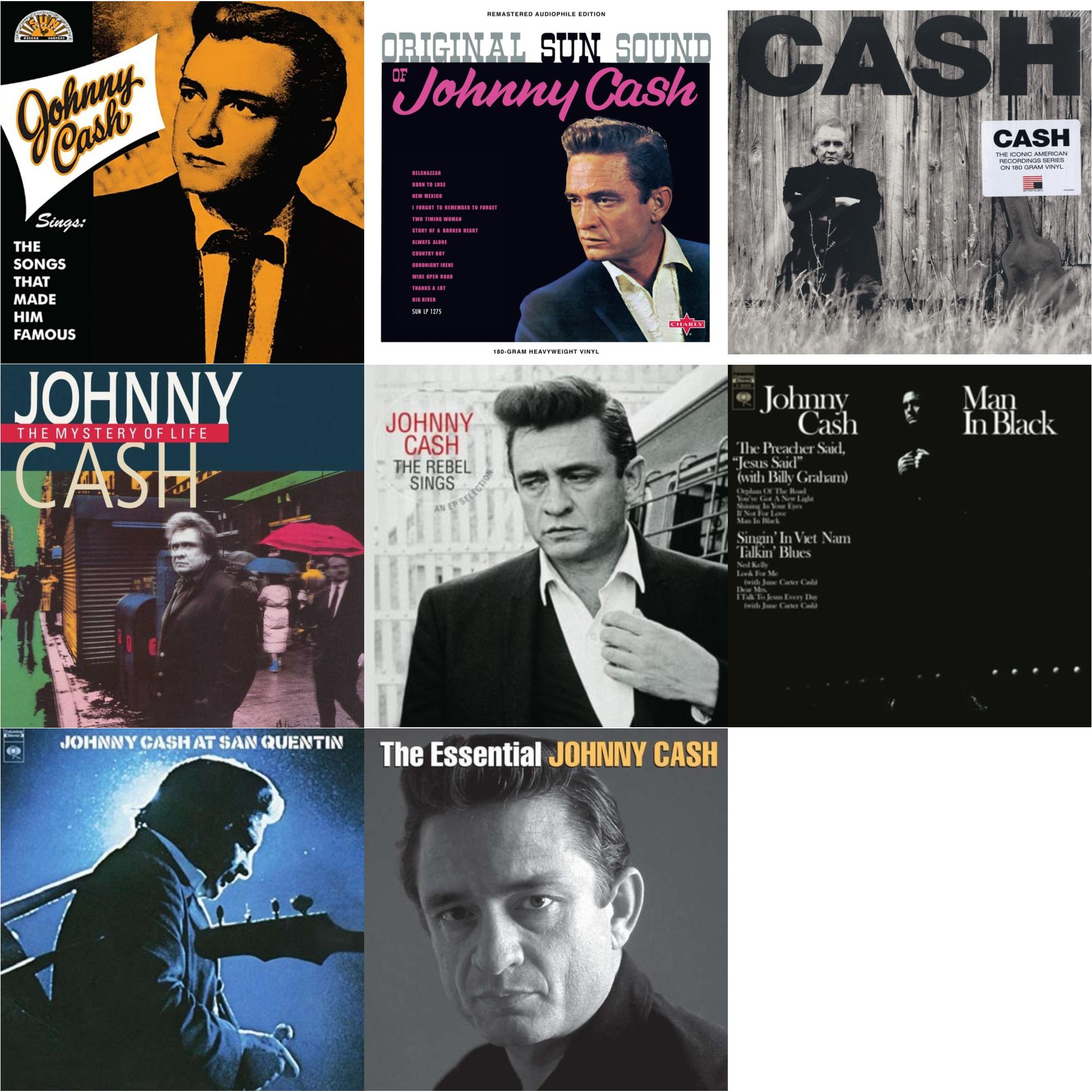 This is a 8 LP Vinyl SKU bundle.
1.This LP Vinyl is brand new.Format: LP VinylMusic Style: CountryThis item's title is: Sings The Songs That Made Him Famous (Remastered 2023) (Tangerine LP Vinyl)Artist: Johnny CashLabel: SUN RECORDSBarcode: 015047808366Release Date: 10/13/2023
2.