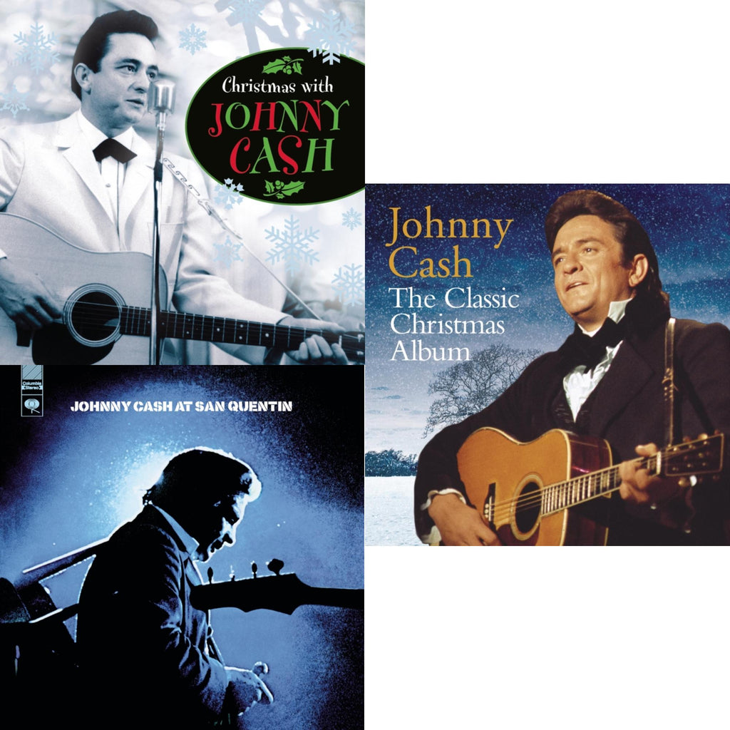 Christmas With Johnn & At San Quentin (Complete 1969 Concert) & Classic Christmas Album