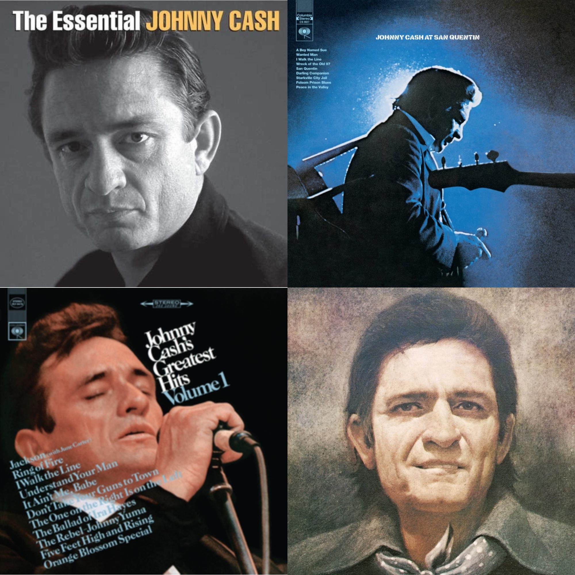 At San Quentin & Greatest Hits, Volume 1 & Johnny Cash Collection: His Greatest Hits, Volume 2 & Essential Johnny Cash