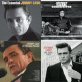 At Folsom Prison & Songwriter & Rebel Sings (Crystal Clear & Solid Silver LP Vinyl) & Essential Johnny Cash