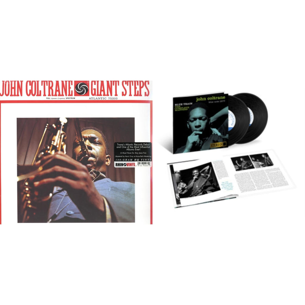 This is a 2 LP Vinyl SKU bundle.
1.This LP Vinyl is brand new.Format: LP VinylMusic Style: Hard BopThis item's title is: Giant StepsArtist: John ColtraneLabel: ATLANTIC CATALOG GROUPBarcode: 081227520311Release Date: 11/4/2003
2.This LP Vinyl is brand new.