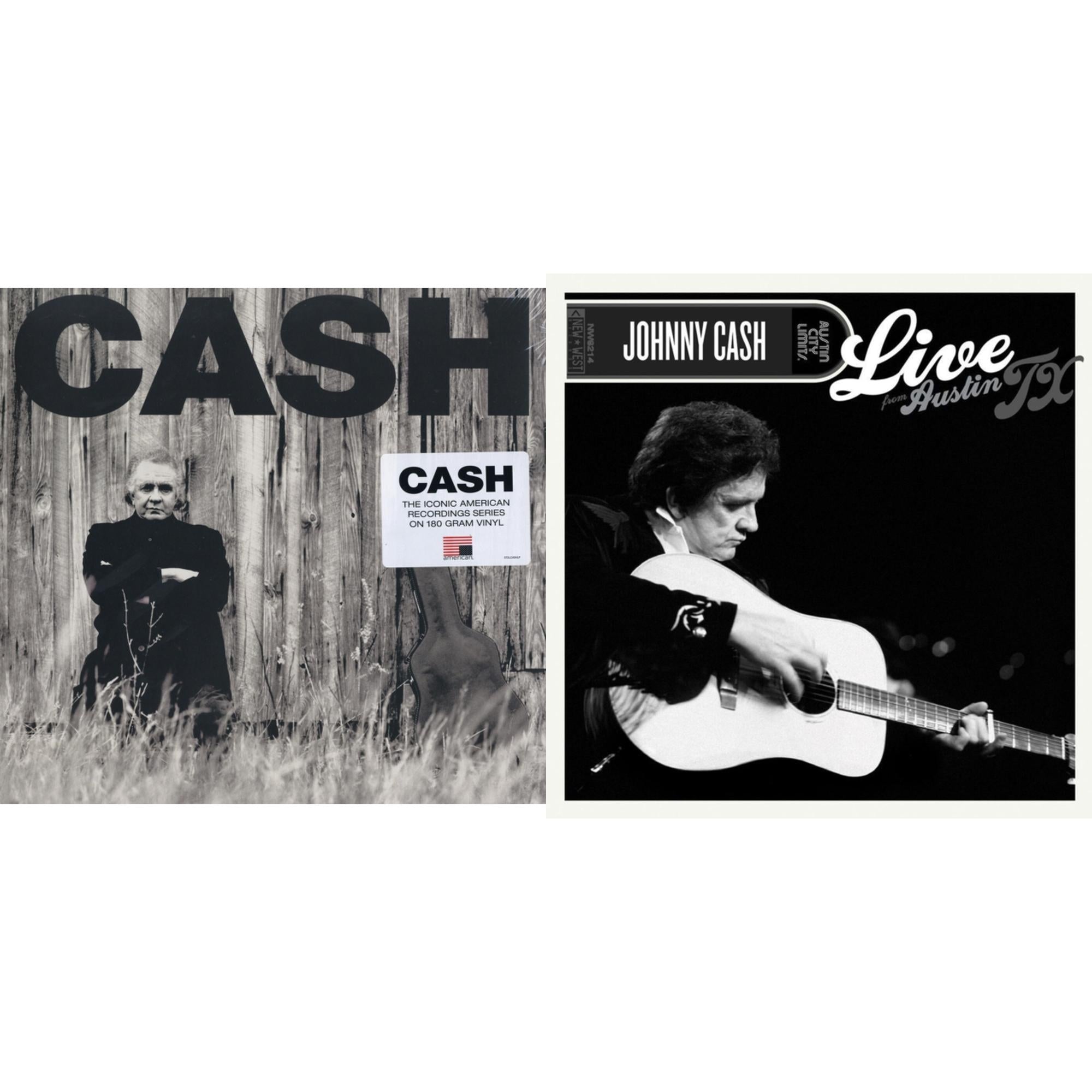 American Ii: Unchained (180G) & Live From Austin, Tx (Green & Black Marble LP Vinyl/50Th Anniversary)