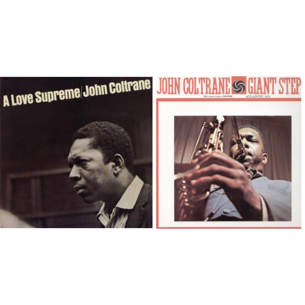 John Coltrane - Love Supreme & Giant Steps - LP Vinyl Bundle
