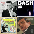 At Folsom Prison & Bear's Sonic Journals: Johnny Cash, At The Carousel Ballroom, April 24, 1968 (2LP) & American Iv: The Man Comes Around & Rebel Sings (Crystal Clear & Solid Silver LP Vinyl)