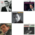 At Folsom Prison & Original Sun Sound Of Johnny Cash & Rebel Sings (Crystal Clear & Solid Silver LP Vinyl) & Essential Johnny Cash & Christmas: There'll Be Peace In The Valley