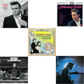 At San Quentin & Bear's Sonic Journals: Johnny Cash, At The Carousel Ballroom, April 24, 1968 (2LP) & Original Sun Sound Of Johnny Cash & Songwriter & Rebel Sings (Crystal Clear & Solid Silver LP Vinyl)