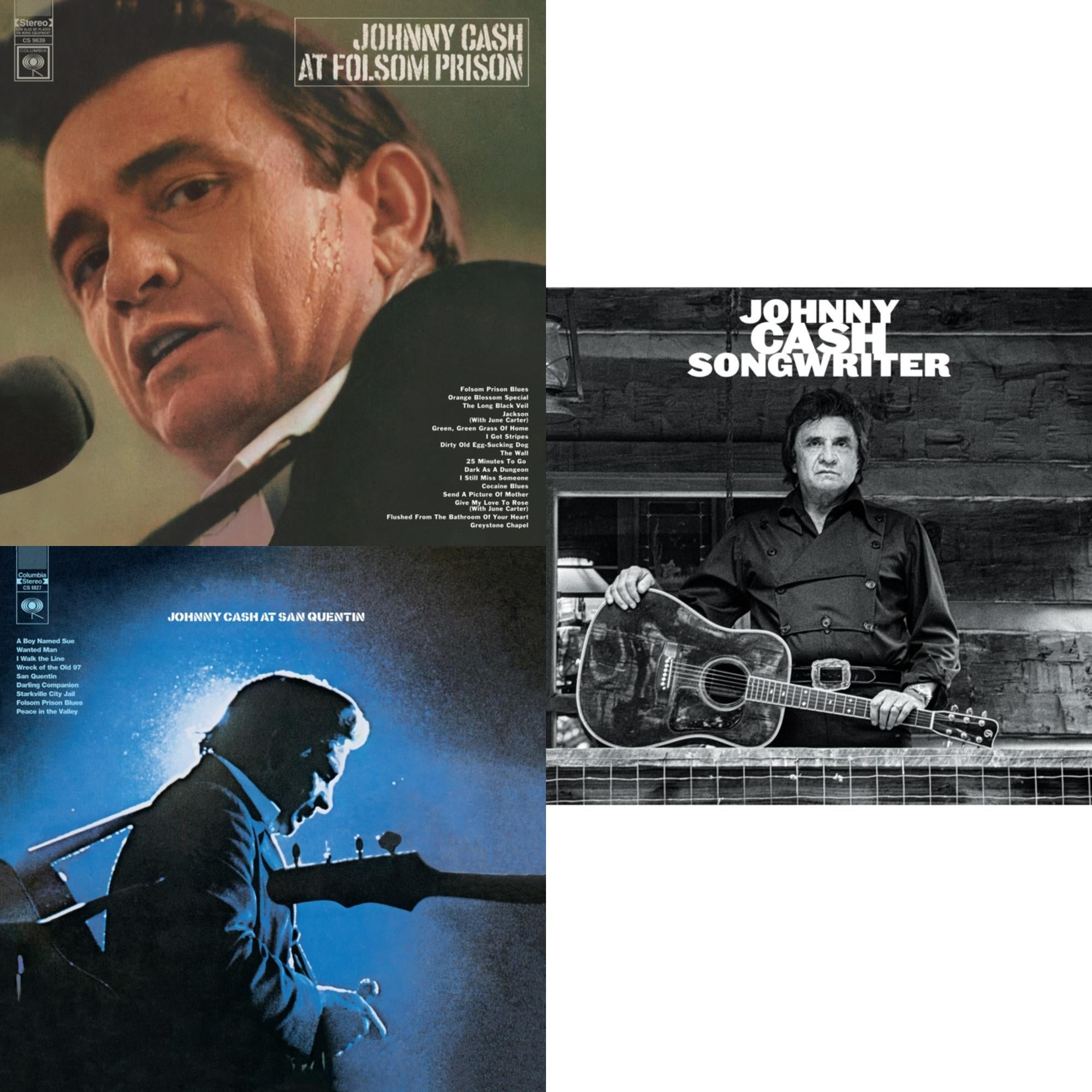 At Folsom Prison & At San Quentin & Songwriter