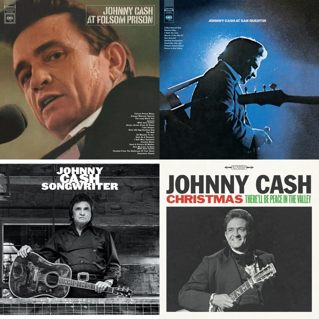 At Folsom Prison & At San Quentin & Songwriter & Christmas: There'll Be Peace In The Valley