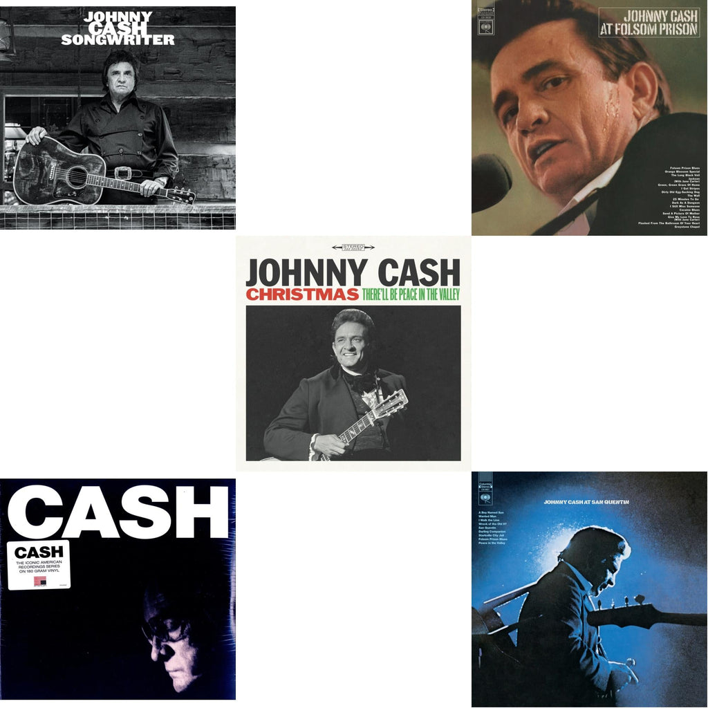 At Folsom Prison & At San Quentin & Songwriter & American Iv: The Man Comes Around & Christmas: There'll Be Peace In The Valley