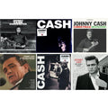 At Folsom Prison & Songwriter & American Iii: Soitary Man & American Iv: The Man Comes Around & Rebel Sings (Crystal Clear & Solid Silver LP Vinyl) & Christmas: There'll Be Peace In The Valley