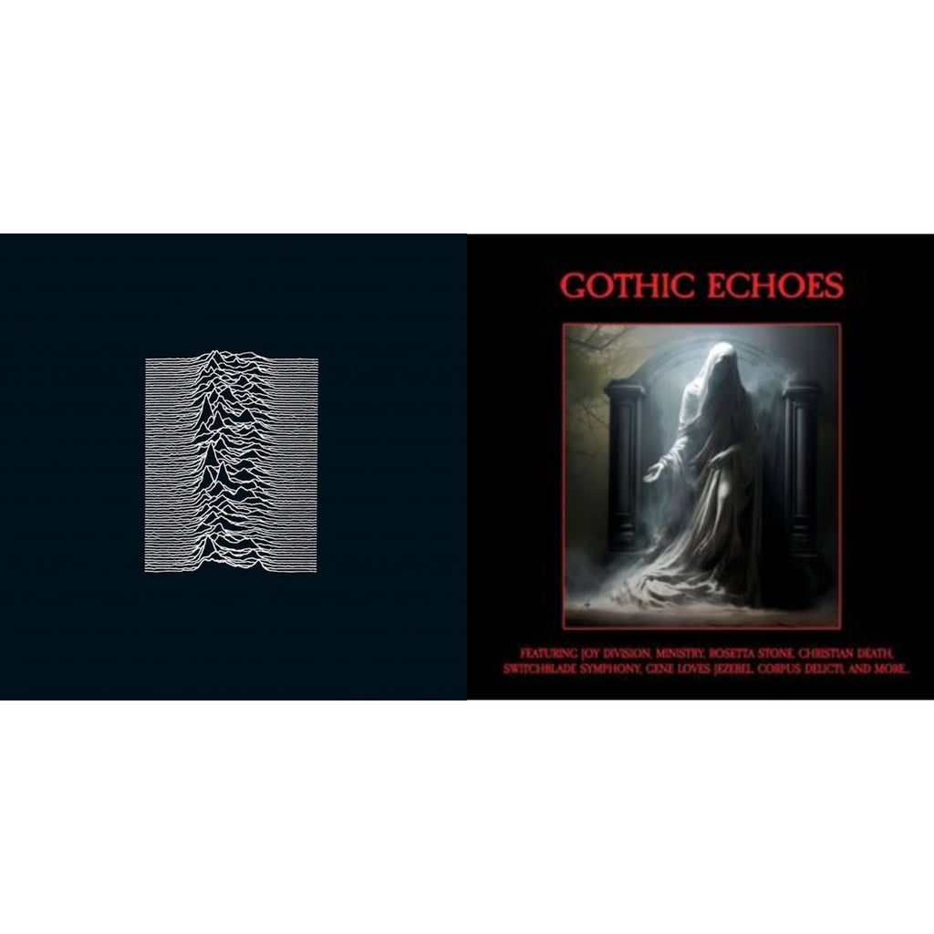Unknown Pleasures & Gothic Echoes (Red LP Vinyl)