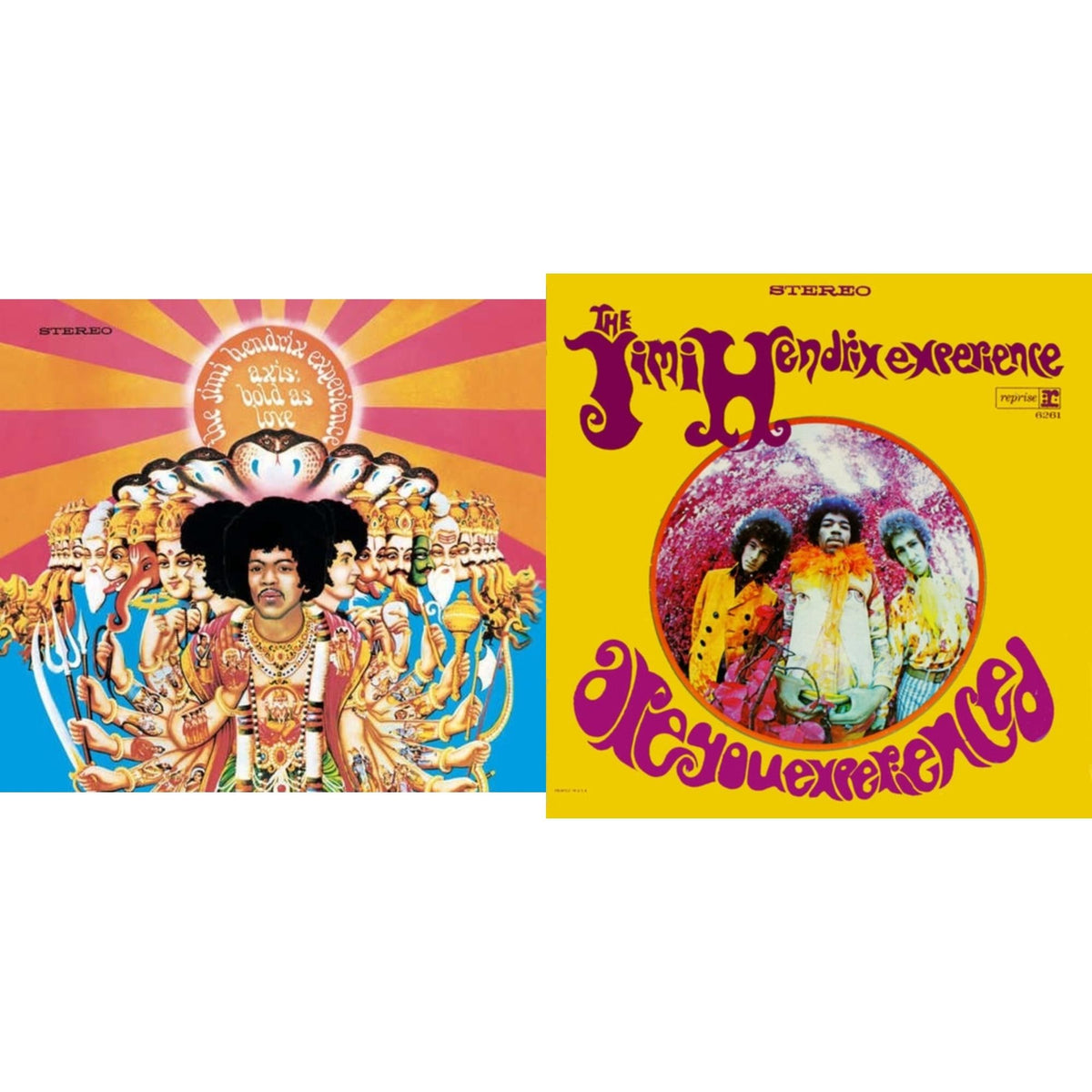 Axis: Bold As Love (180G) & Are You Experienced (180G)