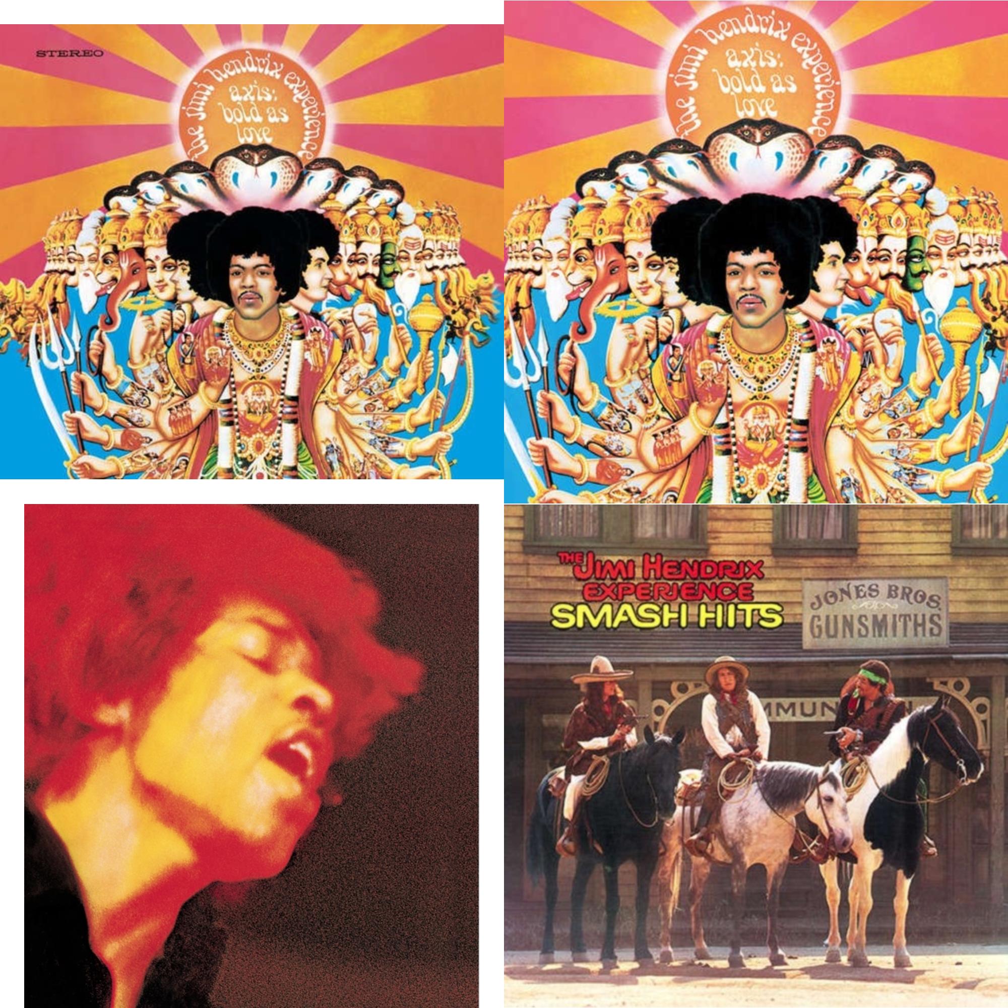 Axis: Bold As Love (180G) & Electric Ladyland (180G) & Axis: Bold As Love (Mono) (180G) & Smash Hits (150G LP Vinyl/Original Poster Reproduction)