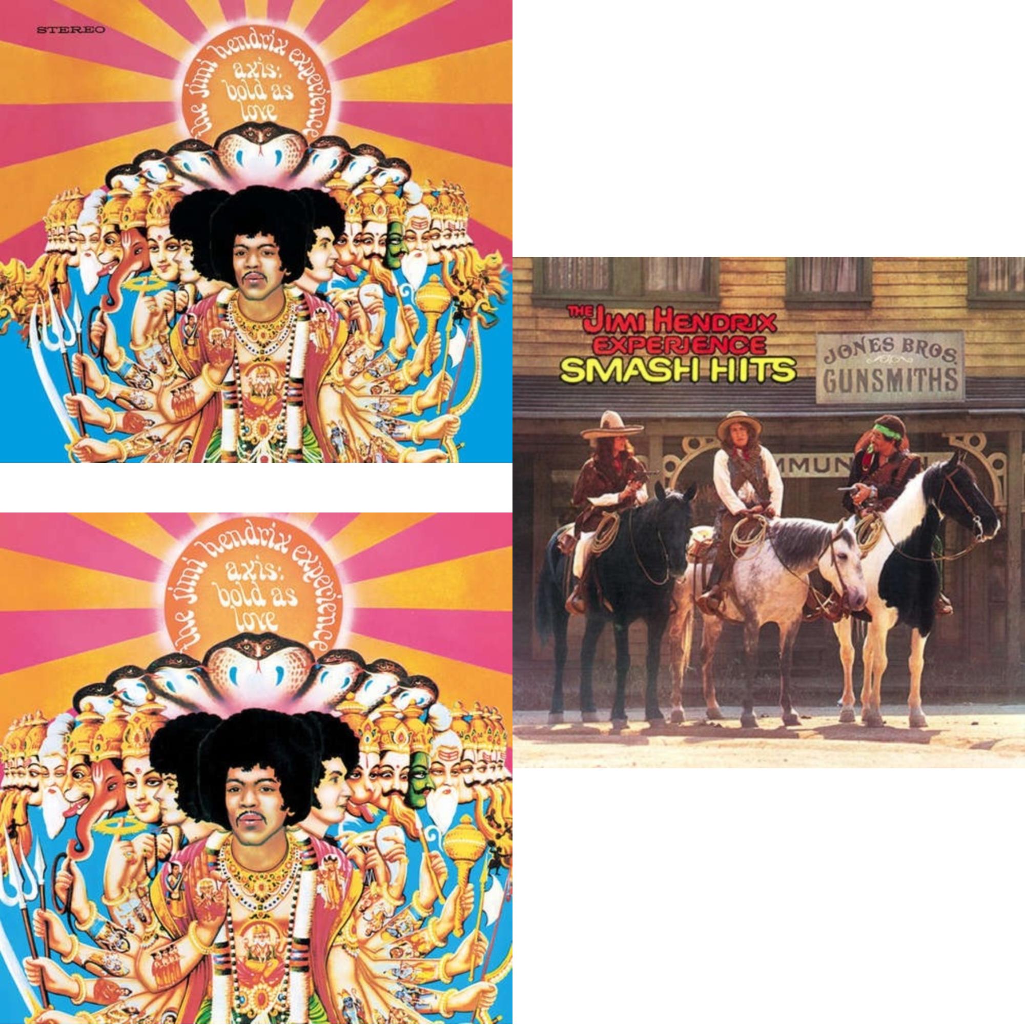 Axis: Bold As Love (180G) & Axis: Bold As Love (Mono) (180G) & Smash Hits (150G LP Vinyl/Original Poster Reproduction)