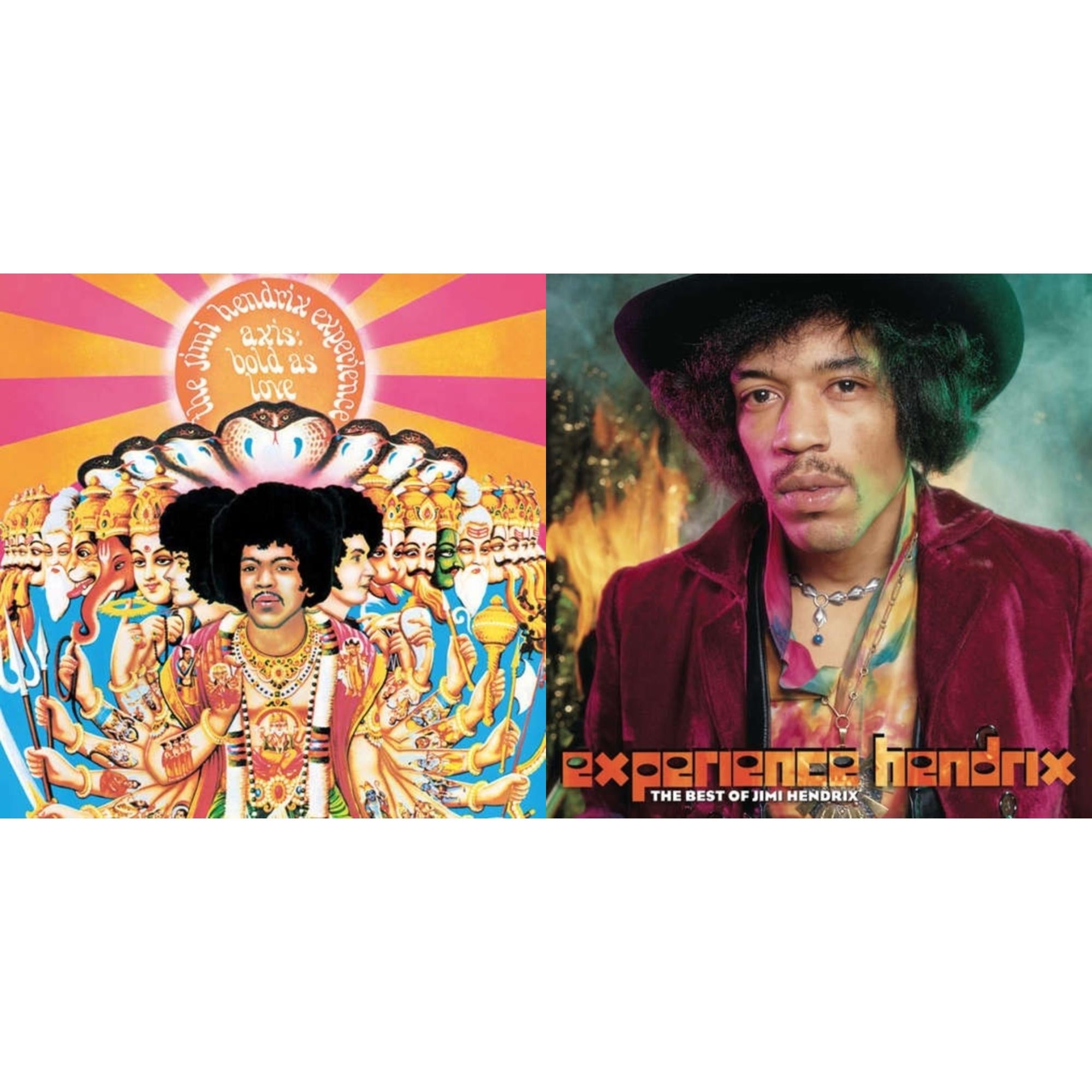 Axis: Bold As Love (Mono) (180G) & Experience Hendrix: Best Of Jimi Hendrix (2LP/150G)