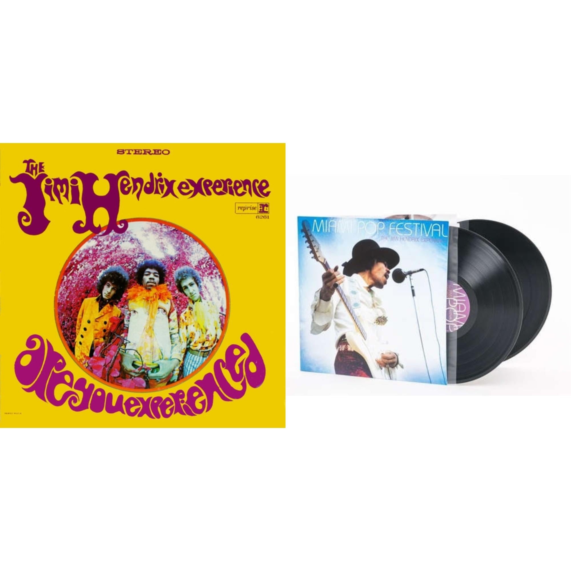 Are You Experienced (180G) & Miami Pop Festival (2LP/Gatefold) (180G)