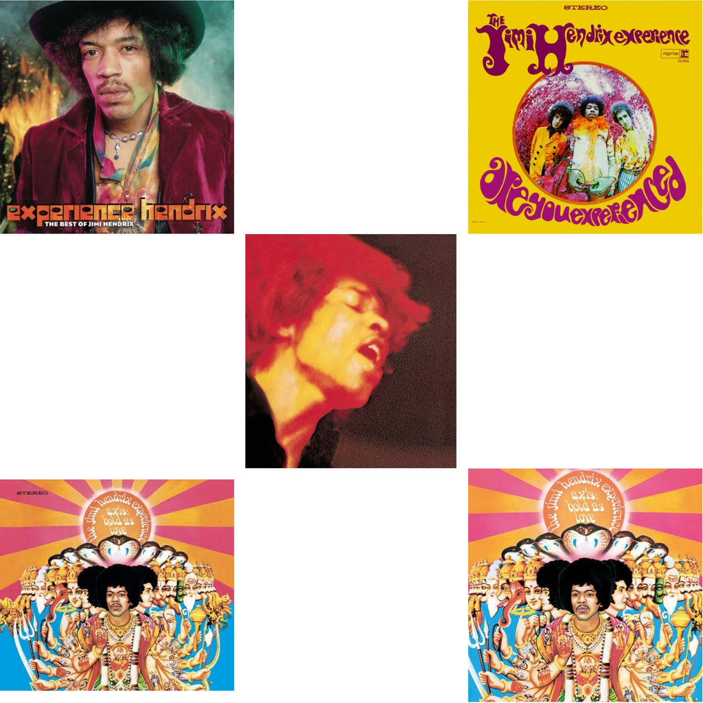 Axis: Bold As Love (180G) & Electric Ladyland (180G) & Axis: Bold As Love (Mono) (180G) & Are You Experienced (180G) & Experience Hendrix: Best Of Jimi Hendrix (2LP/150G)