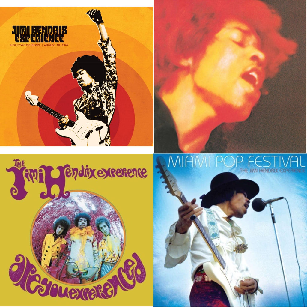 Jimi Hendrix Experience: Live At The Hollywood Bowl: August 18, 1967 & Electric Ladyland & Are You Experienced & Miami Pop Festival