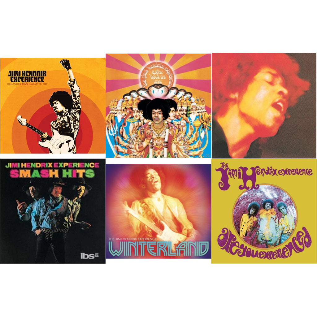 Jimi Hendrix Experience: Live At The Hollywood Bowl: August 18, 1967 & Axis: Bold As Love & Electric Ladyland & Smash Hits & Winterland & Are You Experienced
