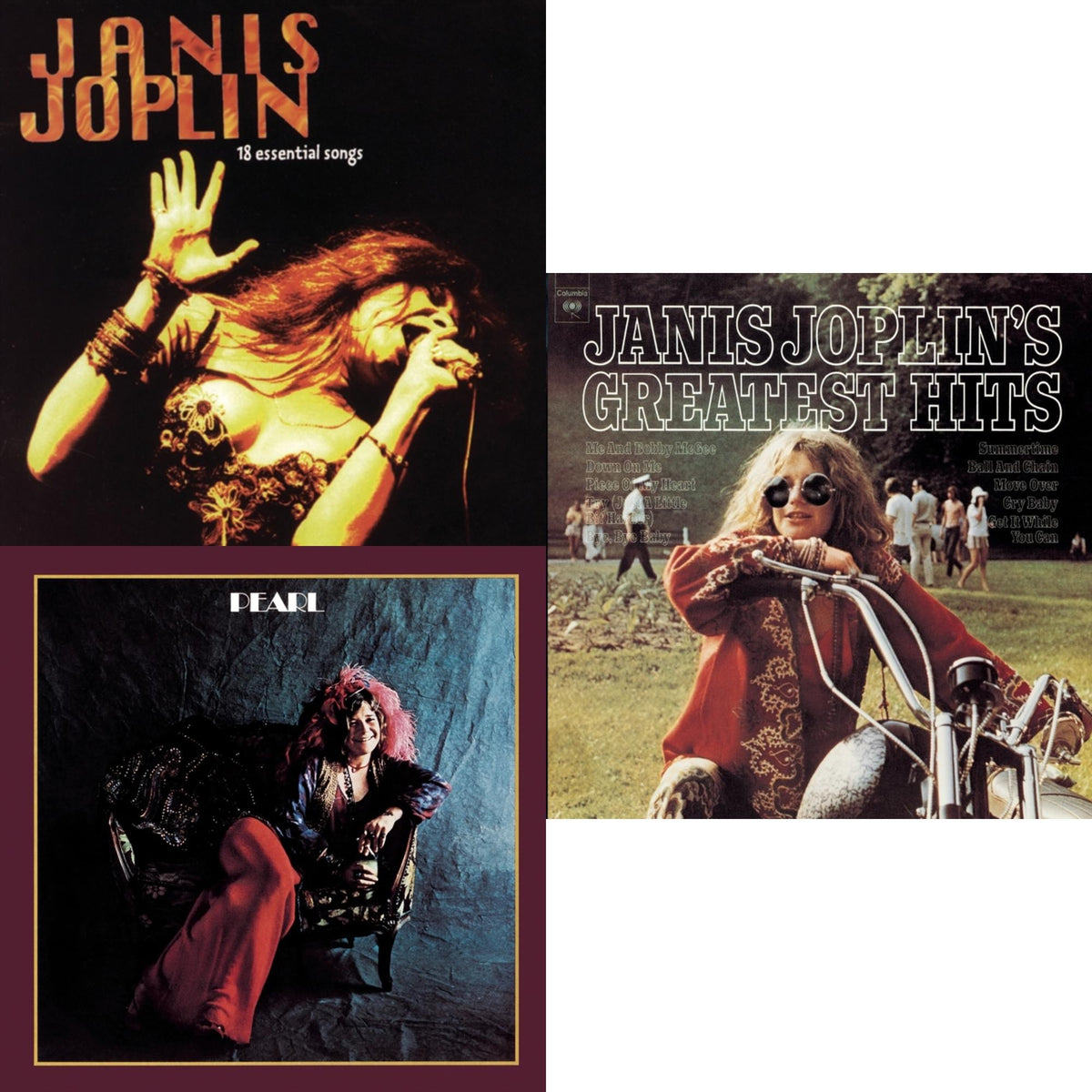 Greatest Hits & 18 Essential Songs & Pearl