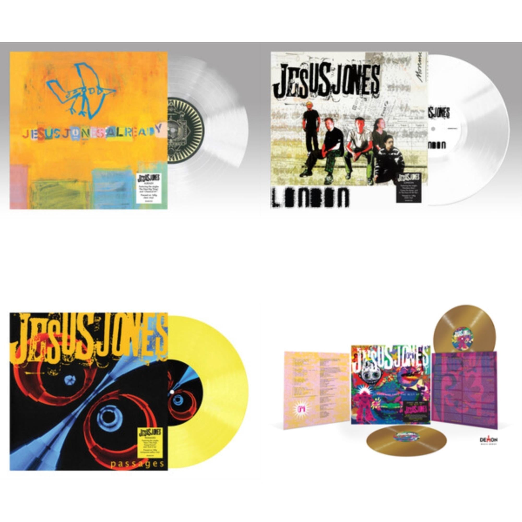 Already (Translucent LP Vinyl/140G) & London (White LP Vinyl/140G) & Passages (Translucent Yellow LP Vinyl/140G) & Zeroes & Ones: Best Of (2LP/Gold Vinyl/140G)