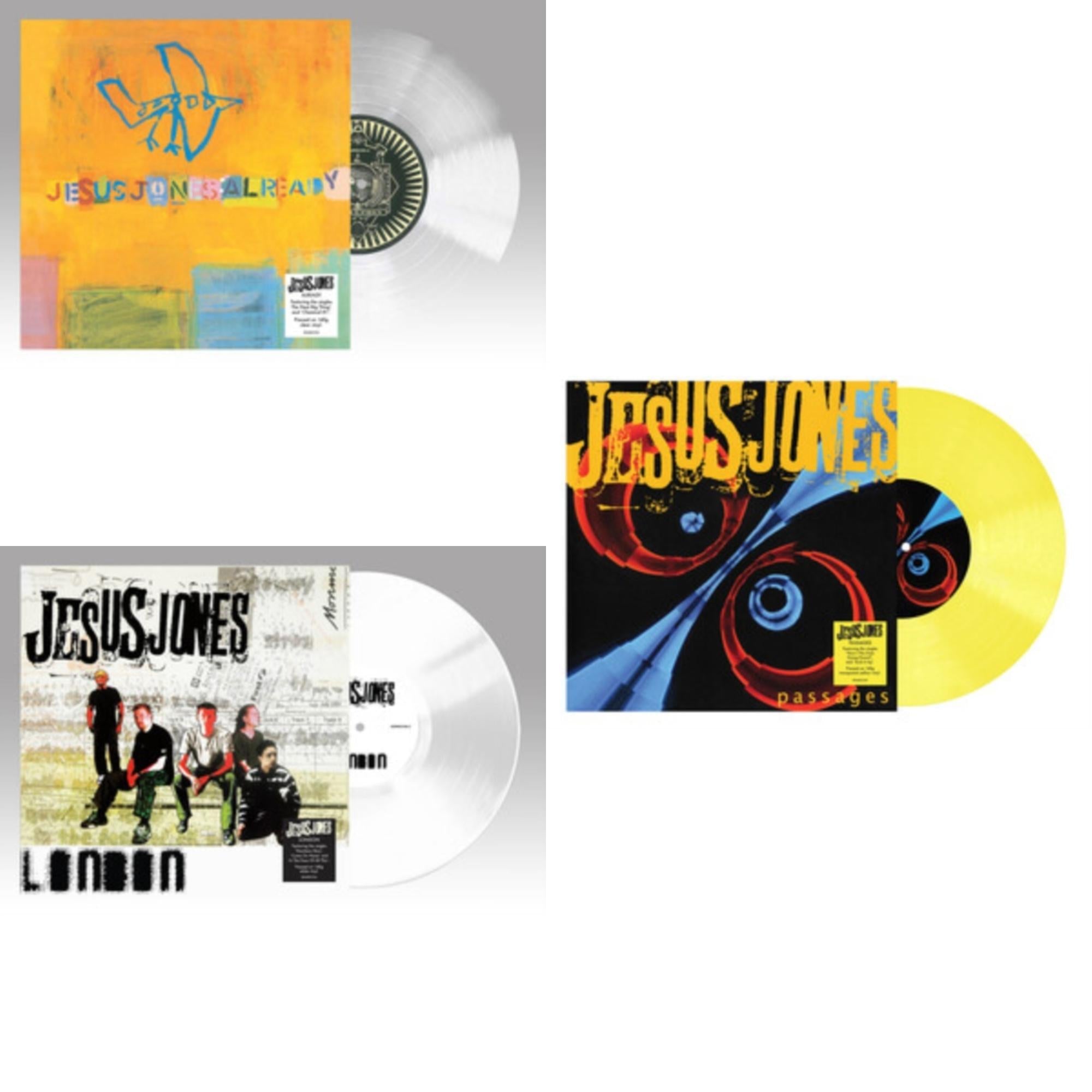 Already (Translucent LP Vinyl/140G) & London (White LP Vinyl/140G) & Passages (Translucent Yellow LP Vinyl/140G)