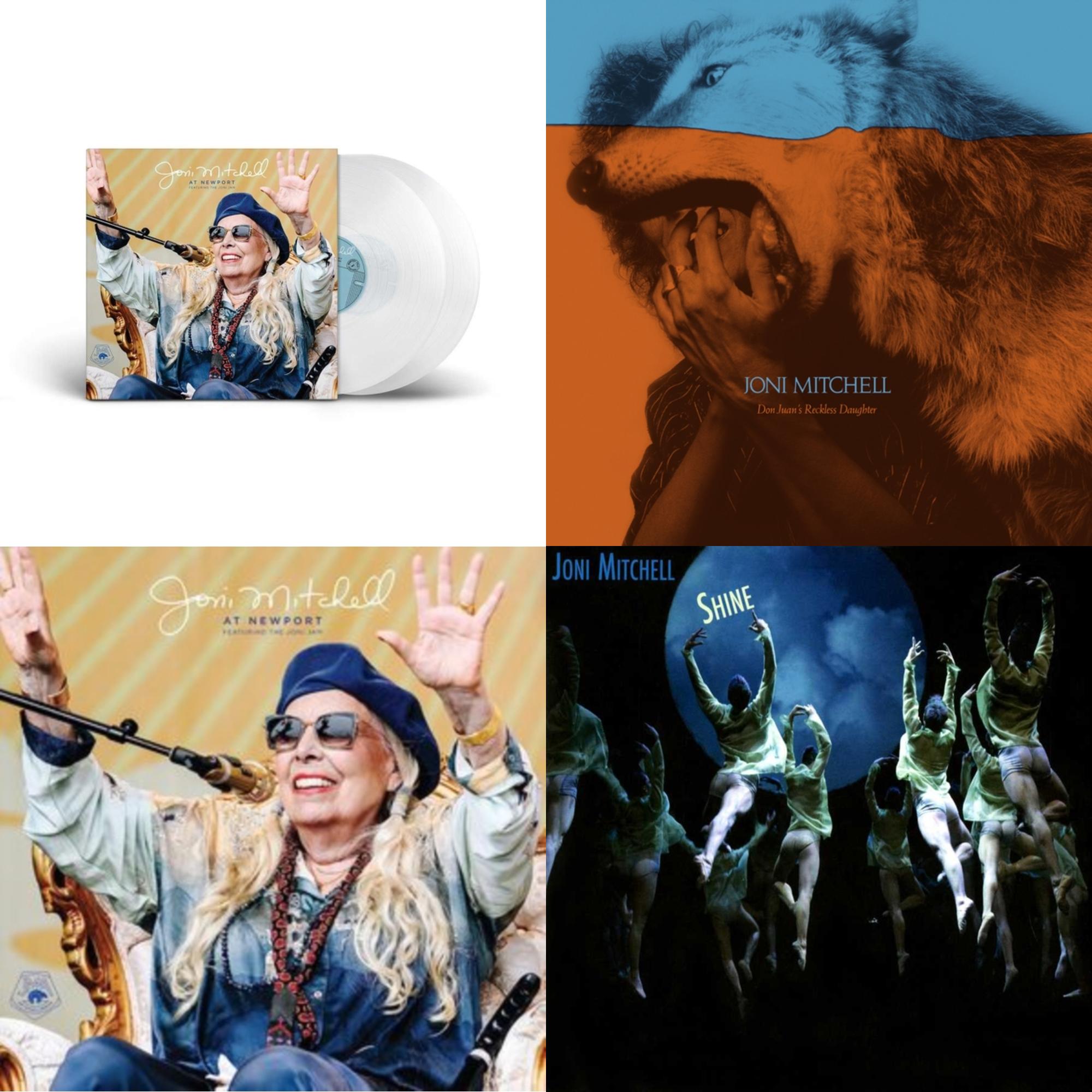 At Newport (2LP/Clear Vinyl) & Don Juan's Reckless Daughter (2024 Remaster/2LP) & At Newport (2LP) & Shine