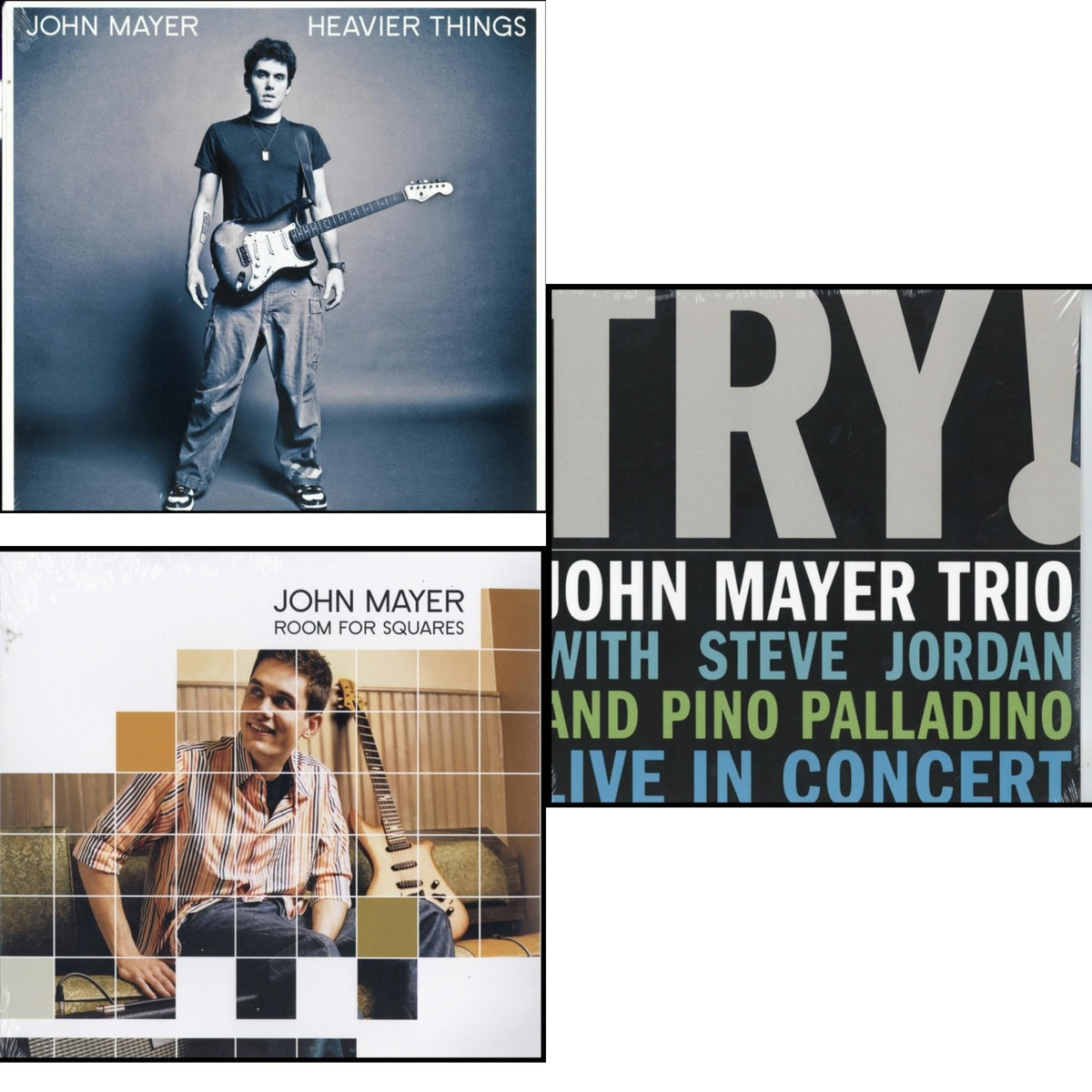 Room For Squares & Try: Live In Concert & Heavier Things (180G)
