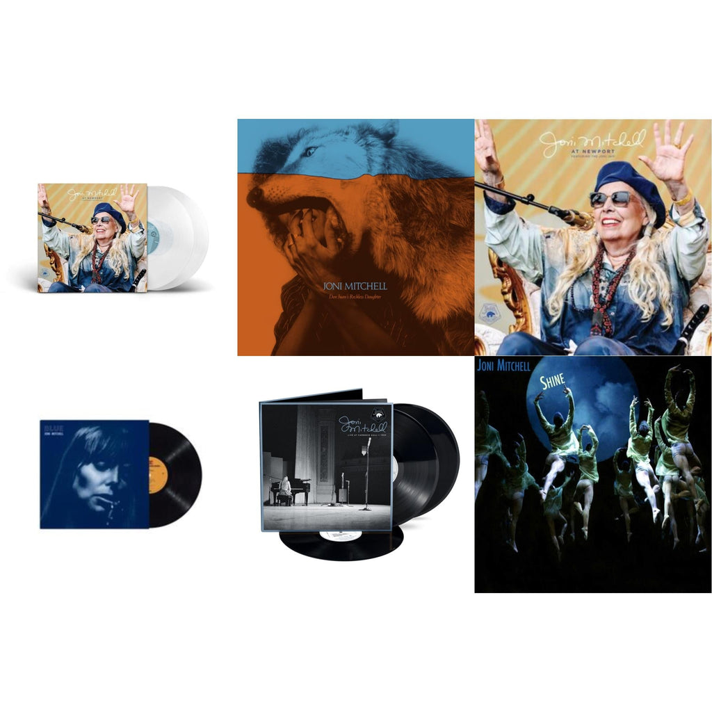 At Newport (2LP/Clear Vinyl) & Don Juan's Reckless Daughter (2024 Remaster/2LP) & At Newport (2LP) & Blue & Live At Carnegie Hall 1969 (3LP) & Shine