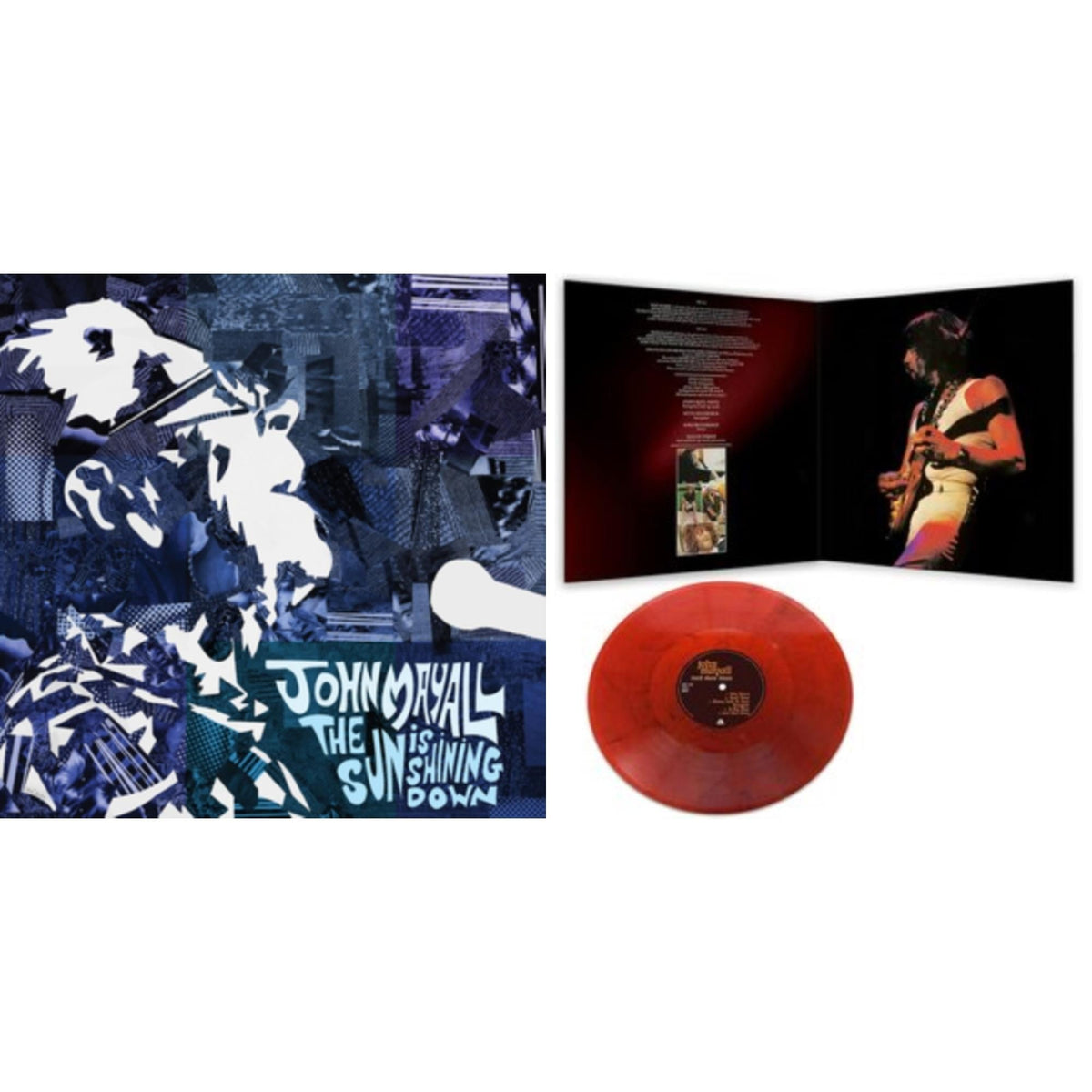 Sun Is Shining Down & Road Show Blues (Red Marble LP Vinyl)