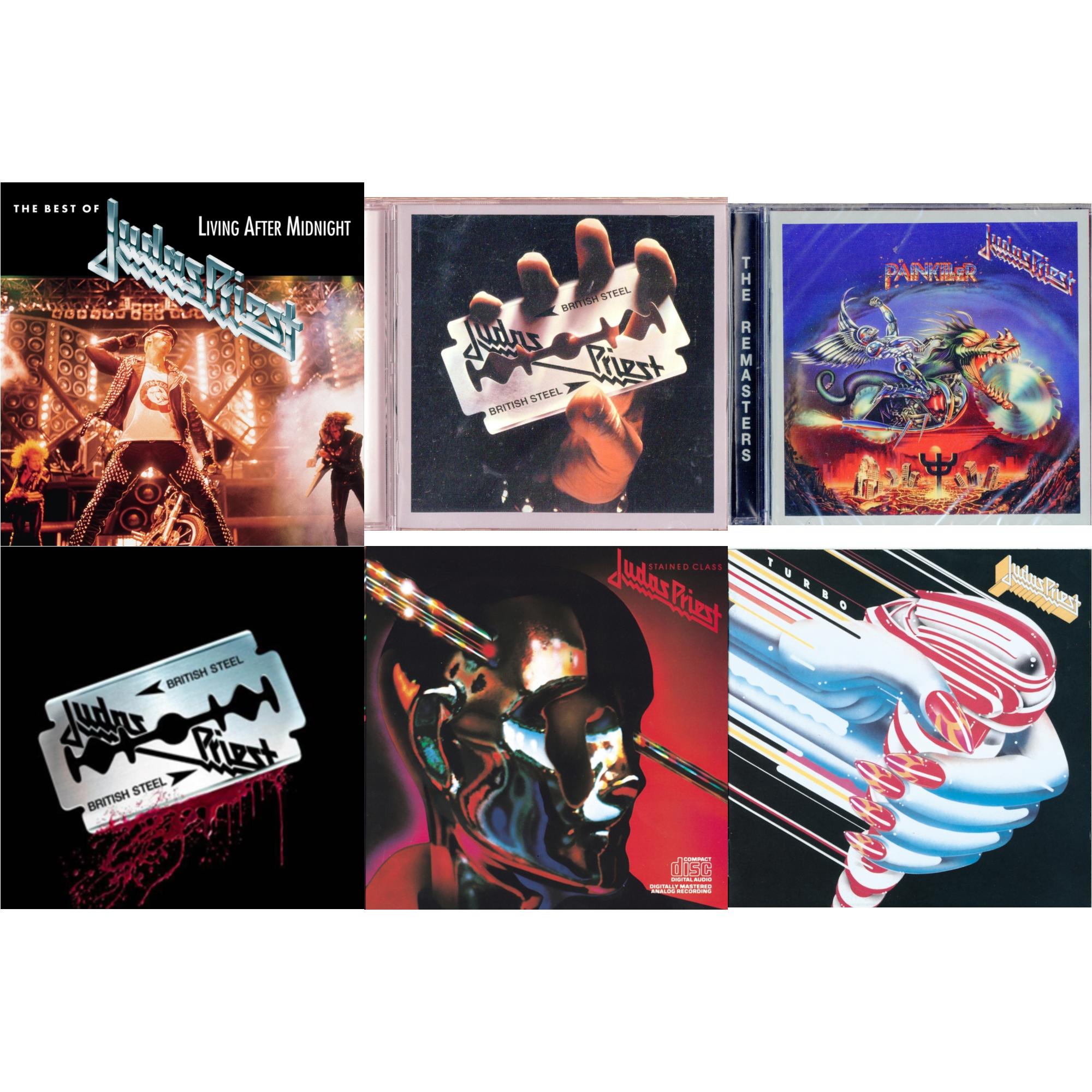 Best Of Judas Priest: Living After Midnight & British Steel & Painkiller & British Steel (30Th Anniversary Legacy Edition) & Stained Class & Turbo