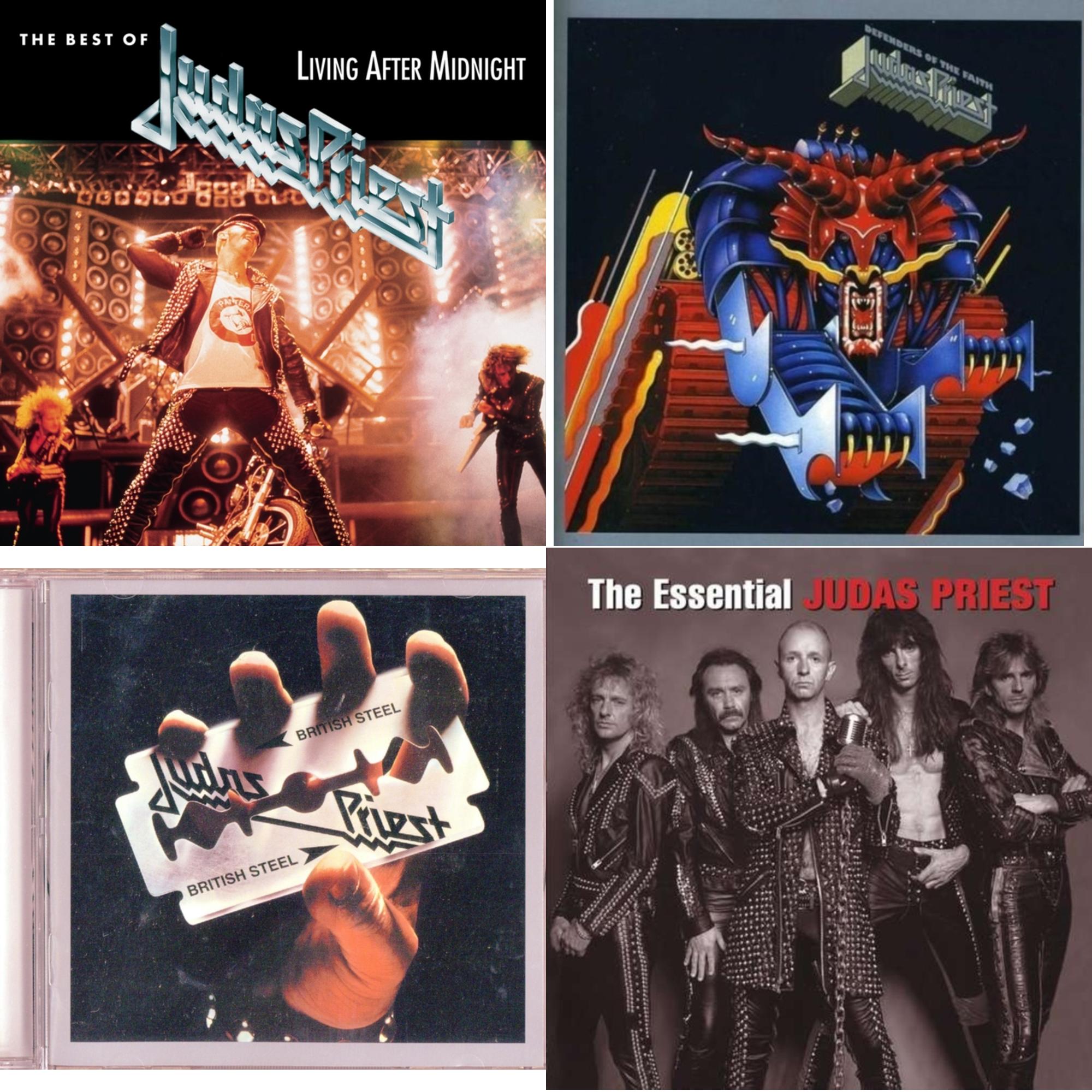 Best Of Judas Priest: Living After Midnight & Defenders Of The Faith & British Steel & Essential Judas Priest