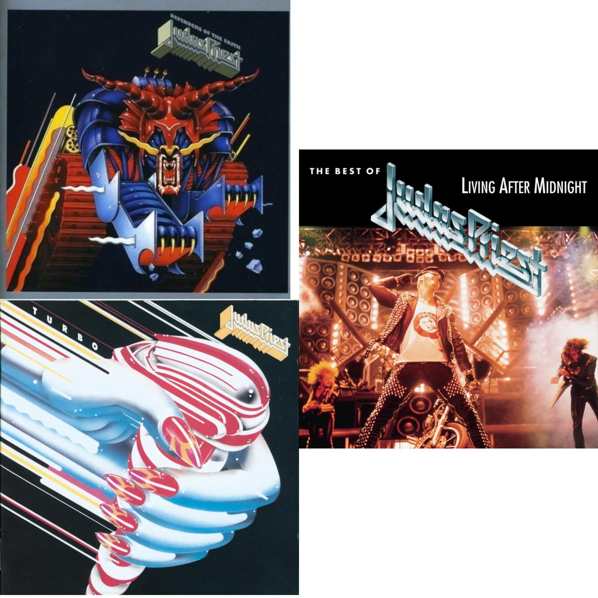 Best Of Judas Priest: Living After Midnight & Defenders Of The Faith & Turbo