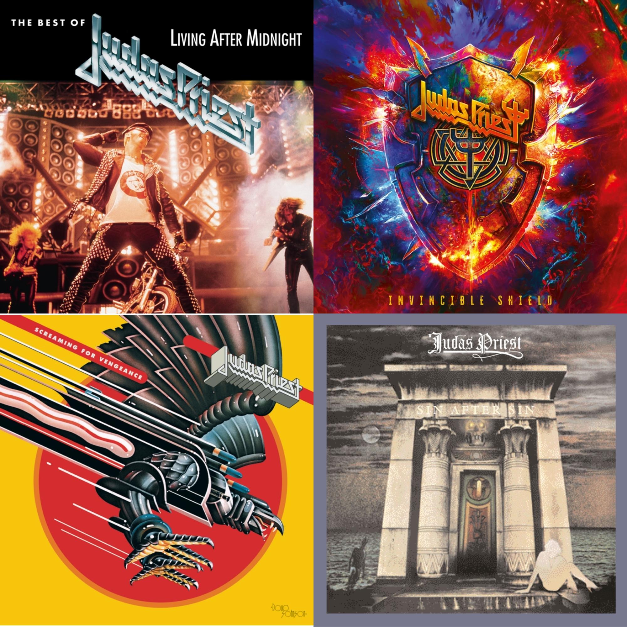 Best Of Judas Priest: Living After Midnight & Invincible Shield & Screaming For Vengeance & Sin After Sin