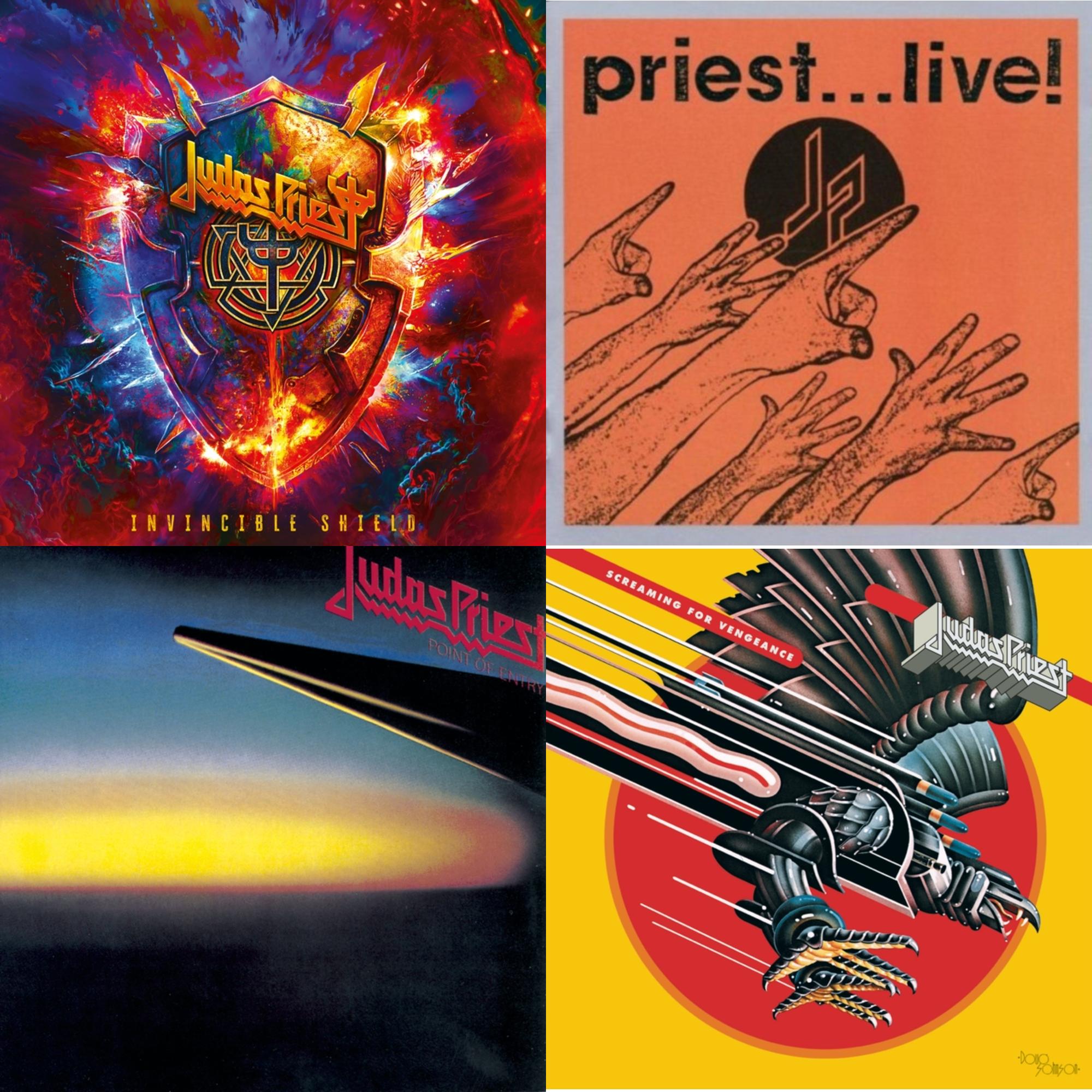 Invincible Shield & Priest...Live! & Point Of Entry & Screaming For Vengeance