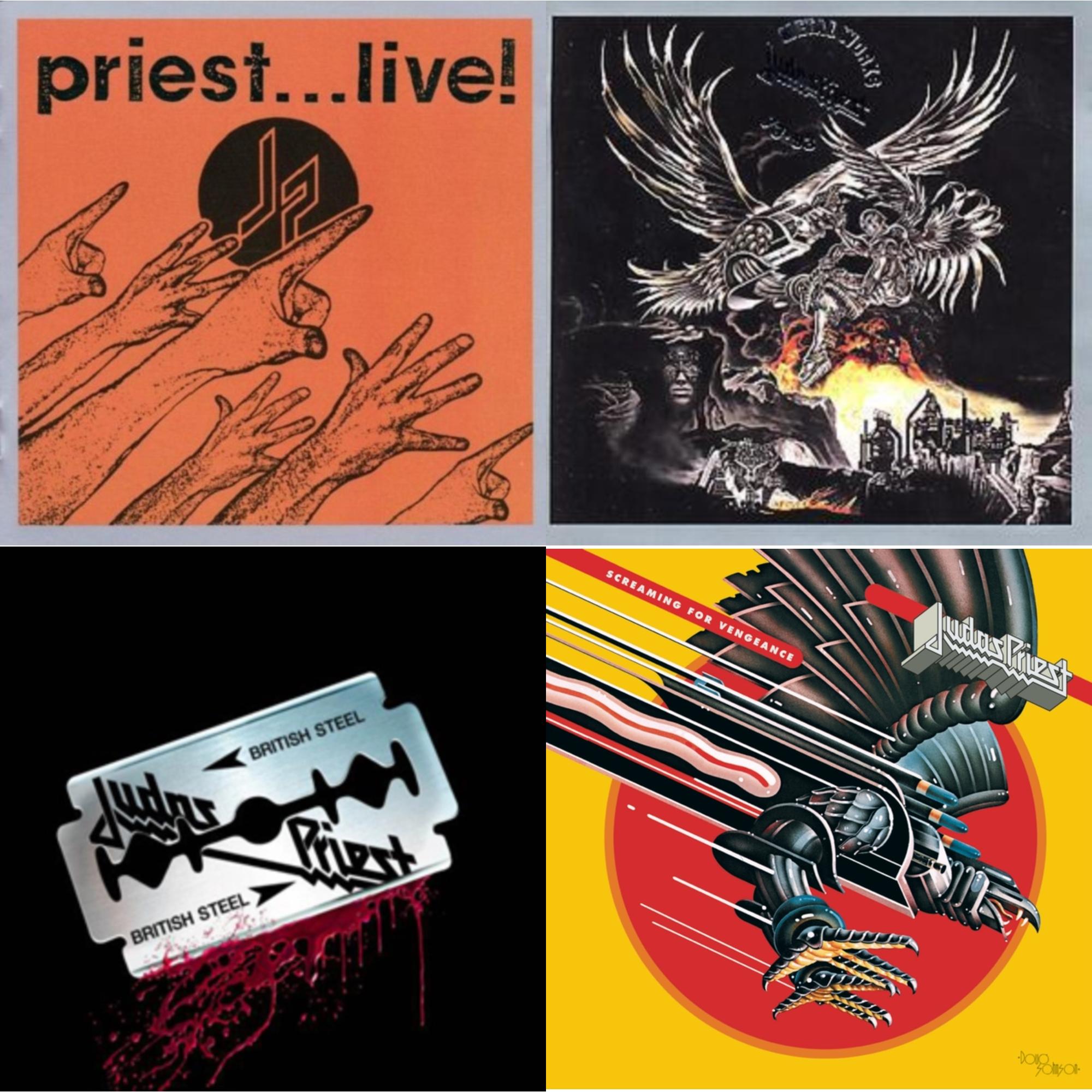 Priest...Live! & Metal Works '73-'93 & British Steel (30Th Anniversary Legacy Edition) & Screaming For Vengeance