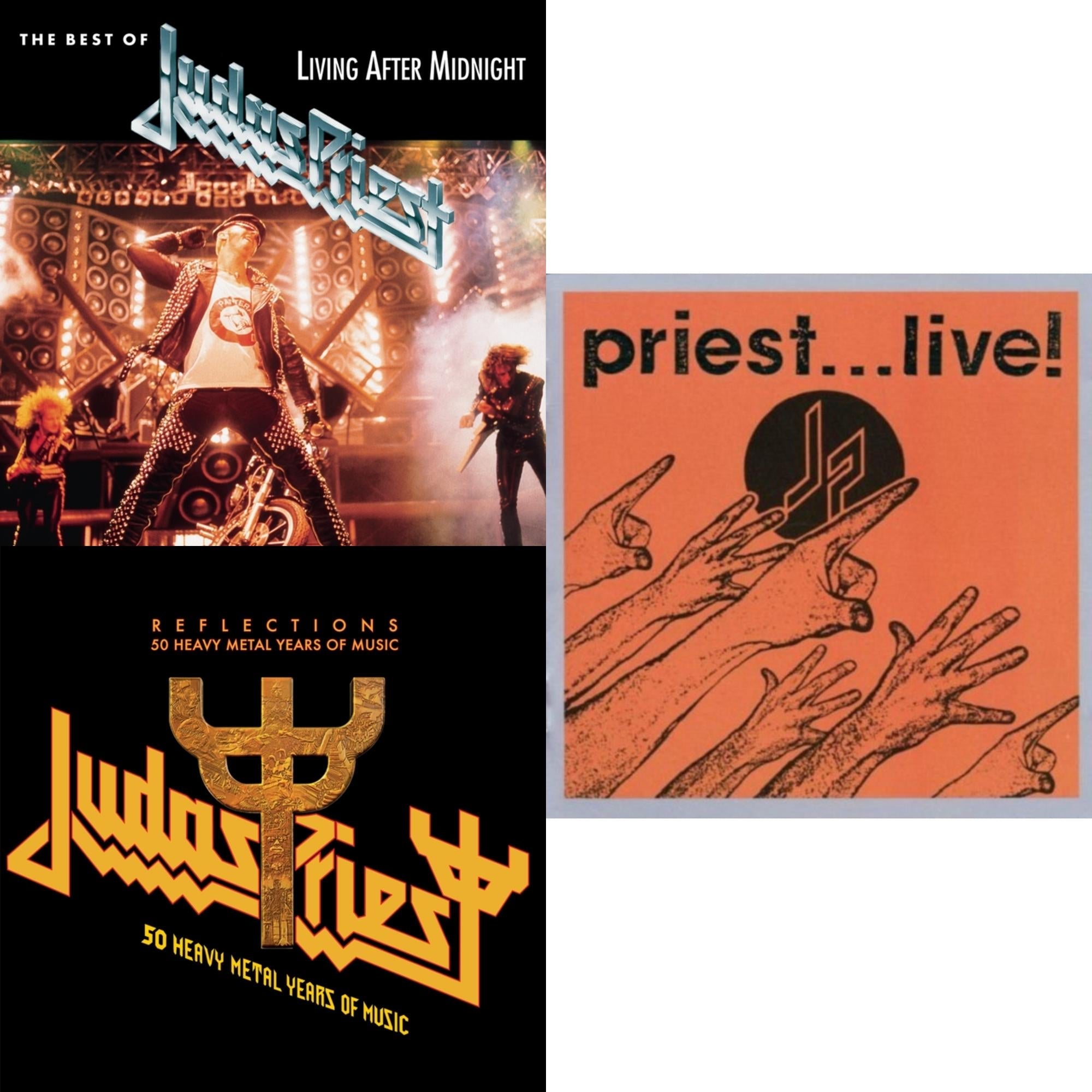 Best Of Judas Priest: Living After Midnight & Reflections - 50 Heavy Metal Years Of Music & Priest...Live!