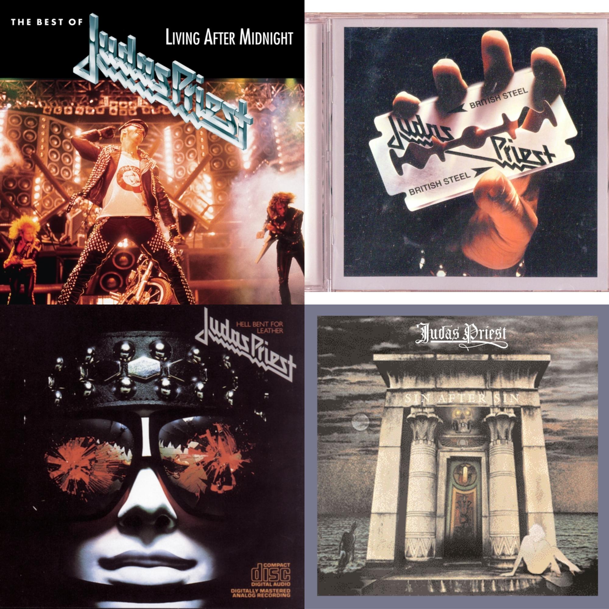 Best Of Judas Priest: Living After Midnight & British Steel & Hell Bent For Leather & Sin After Sin