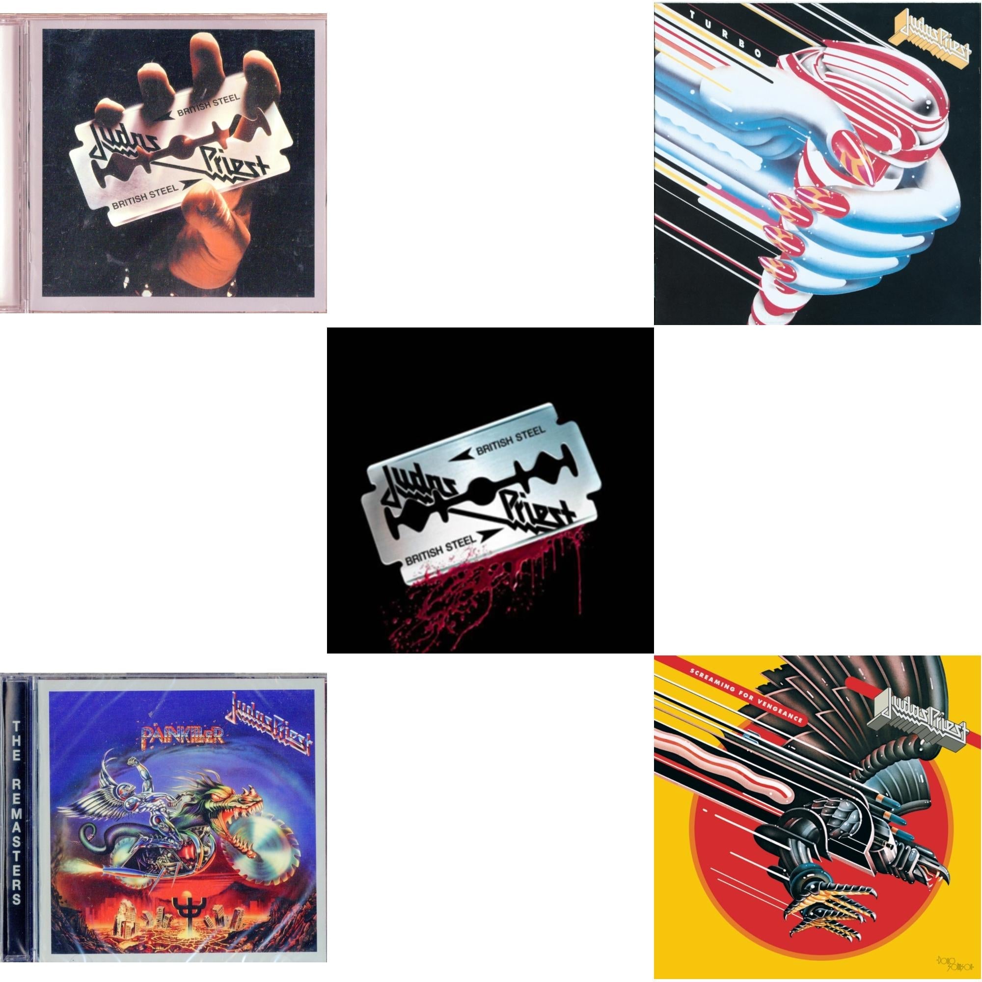 British Steel & Painkiller & British Steel (30Th Anniversary Legacy Edition) & Turbo & Screaming For Vengeance