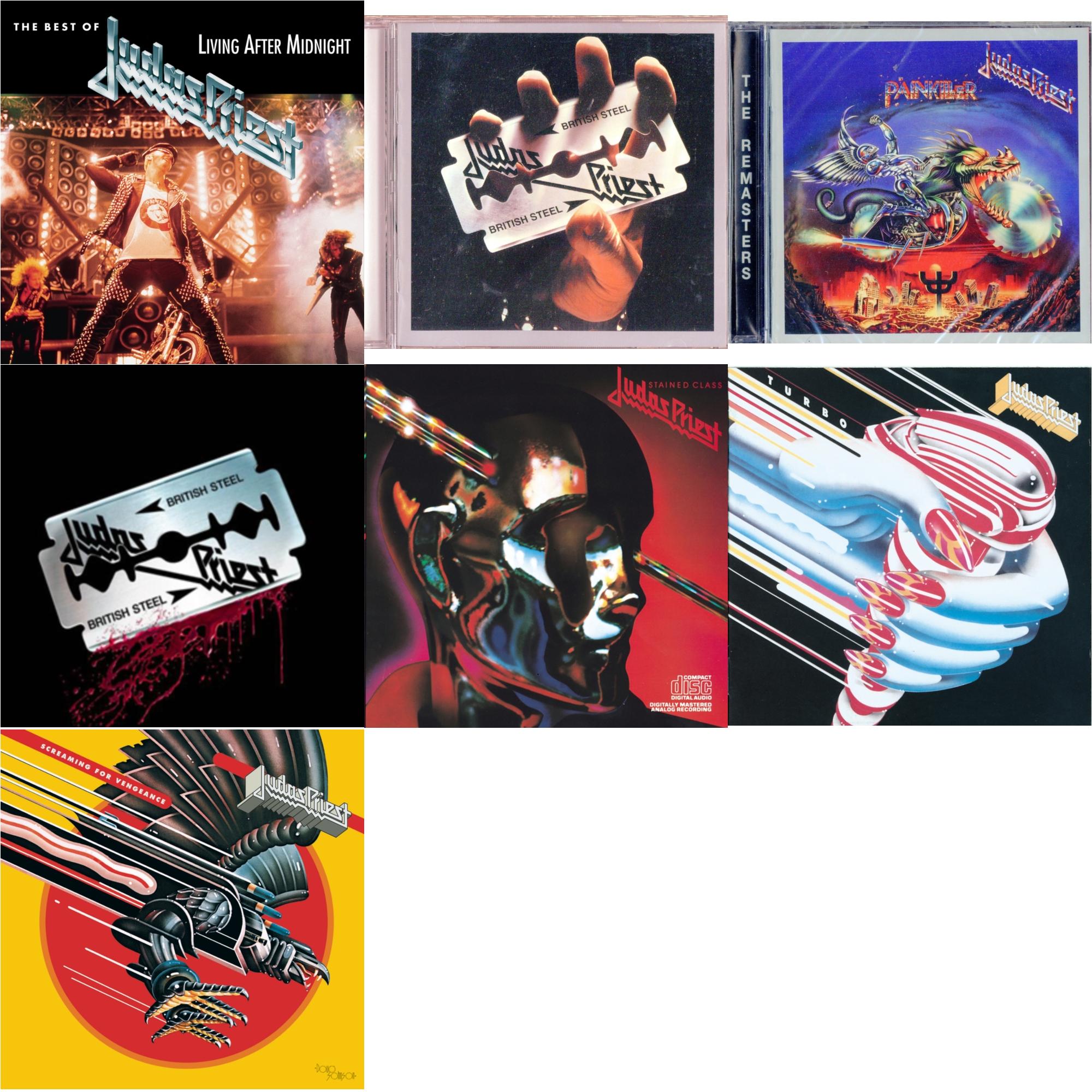 Best Of Judas Priest: Living After Midnight & British Steel & Painkiller & British Steel (30Th Anniversary Legacy Edition) & Stained Class & Turbo & Screaming For Vengeance