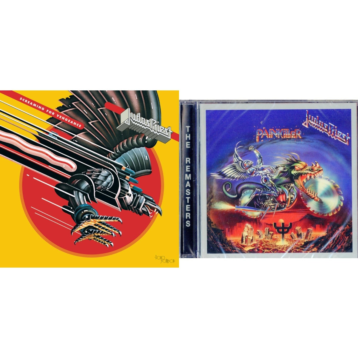 Judas Priest - Painkiller & Screaming For Vengeance - CD Bundle