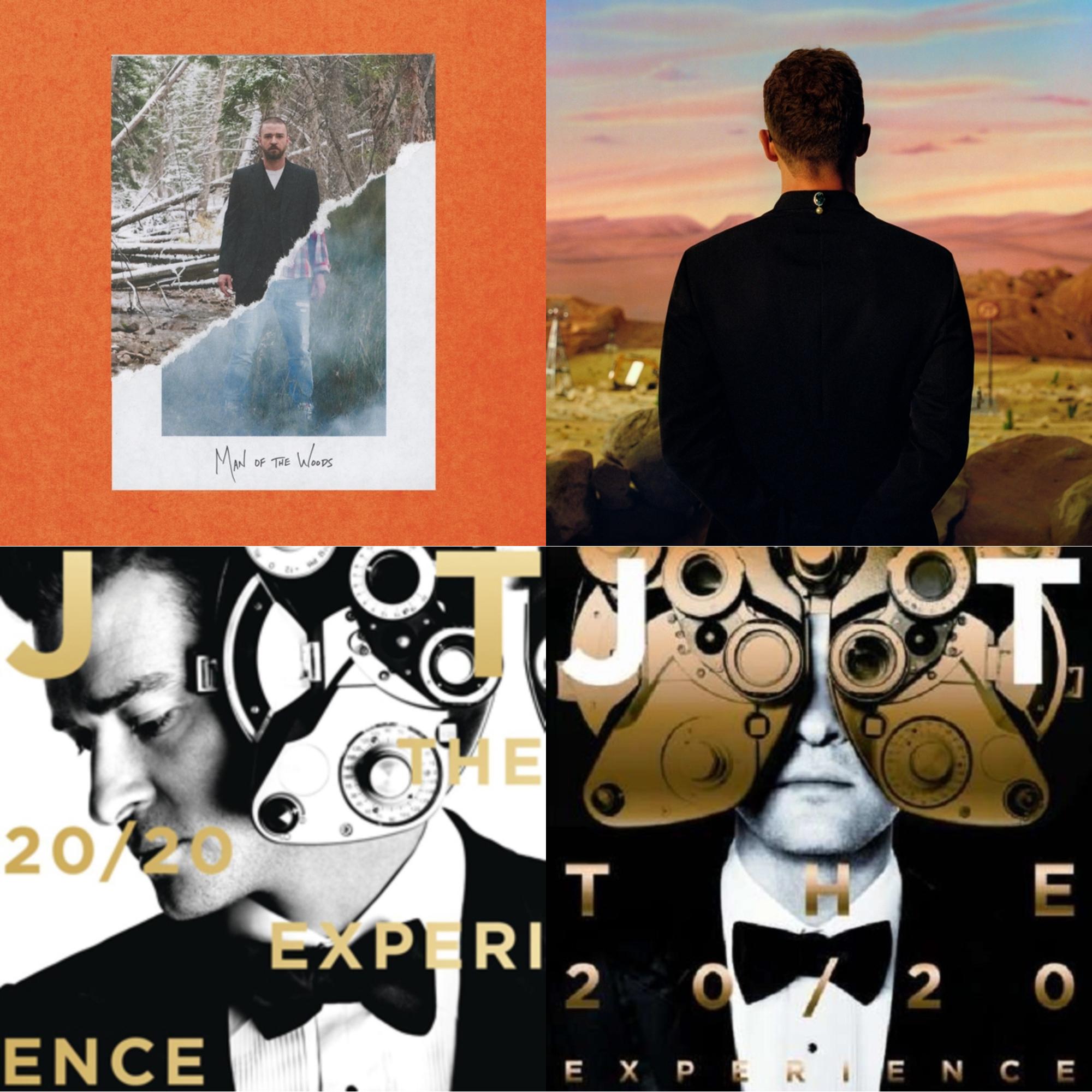 Man Of The Woods (140G/Dl Code) & Everything I Thought It Was (X) (2LP) & 20/20 Experience (2LP/Gatefold) & 20/20 Experience - 2 Of 2 (Pa/2LP/Dl Card/Gatefold)