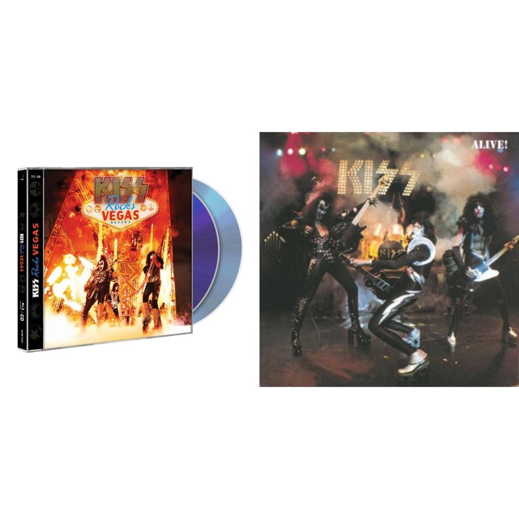Kiss Rocks Vegas (Blu-Ray/CD) & Alive